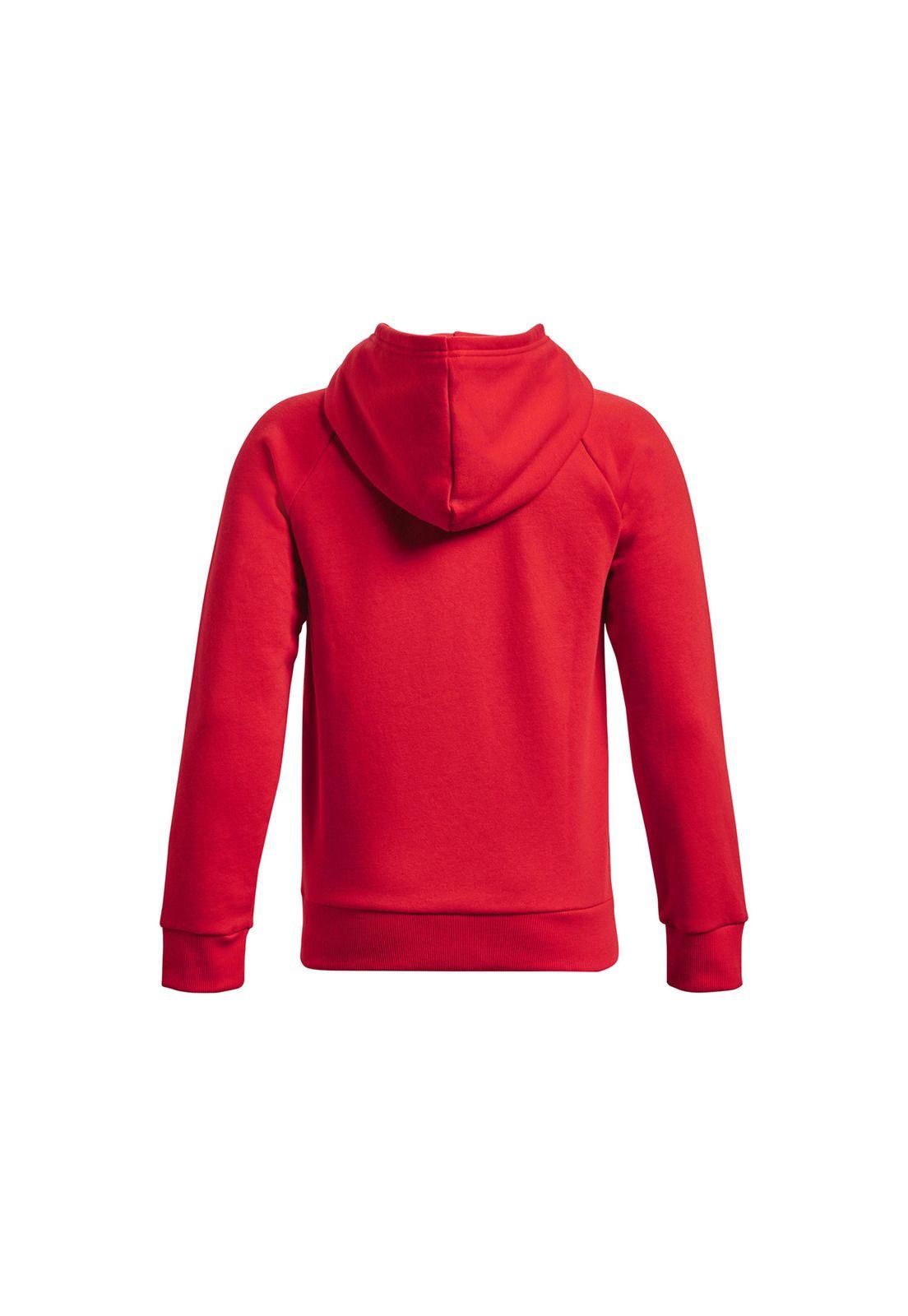 Polerón UA Rival Fleece para niño Rojo-1