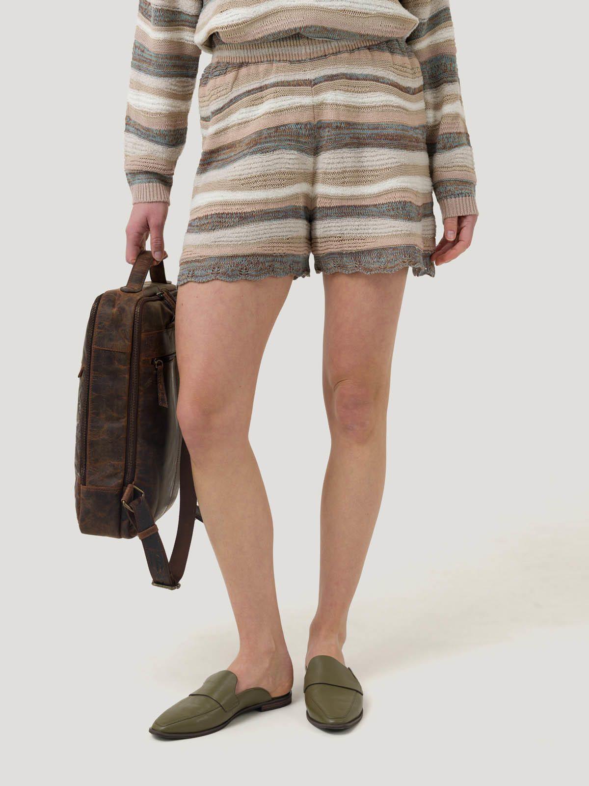 Short Algodón Orgánico Mujer Robie Verde -3