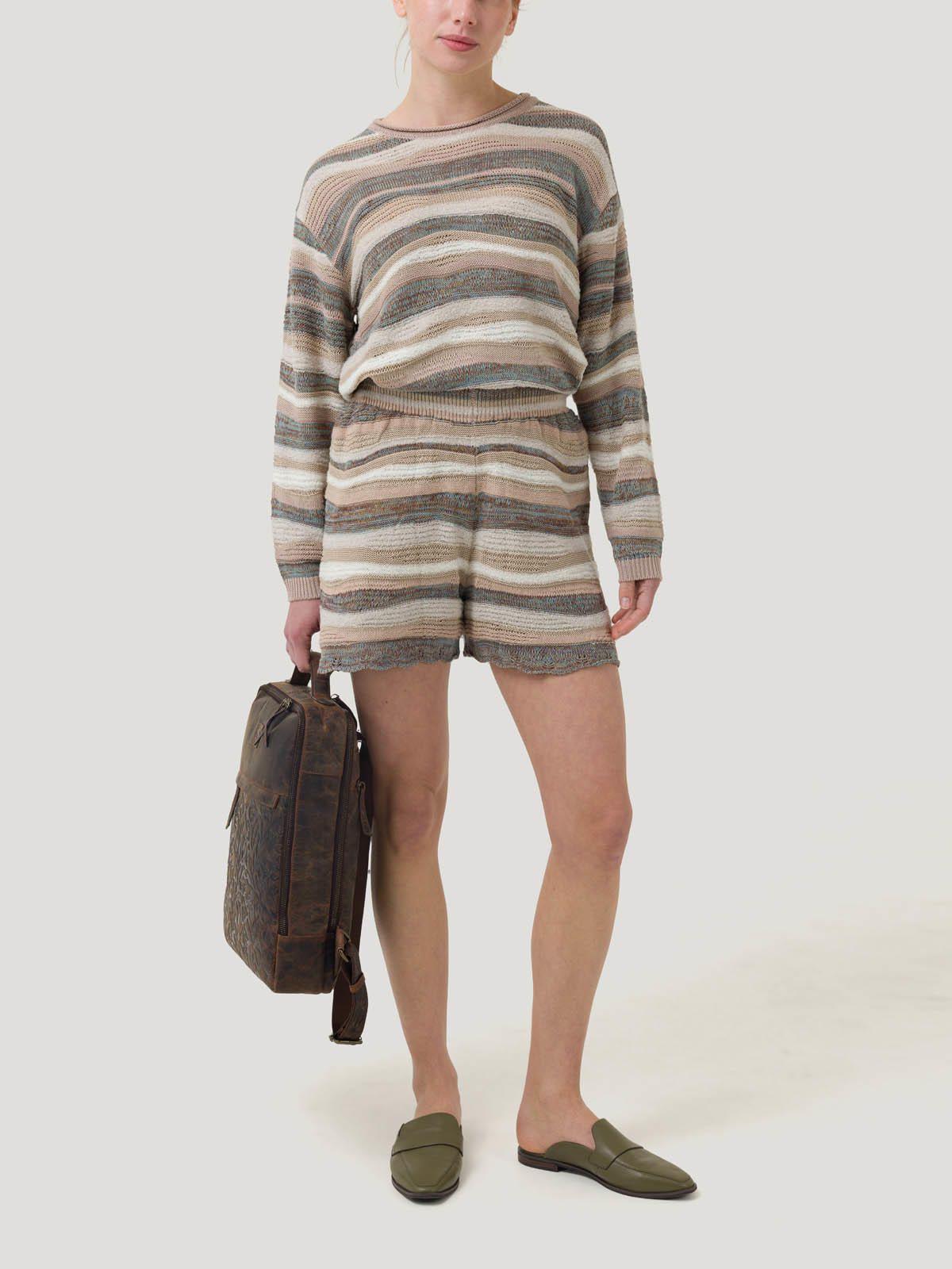 Short Algodón Orgánico Mujer Robie Verde -7