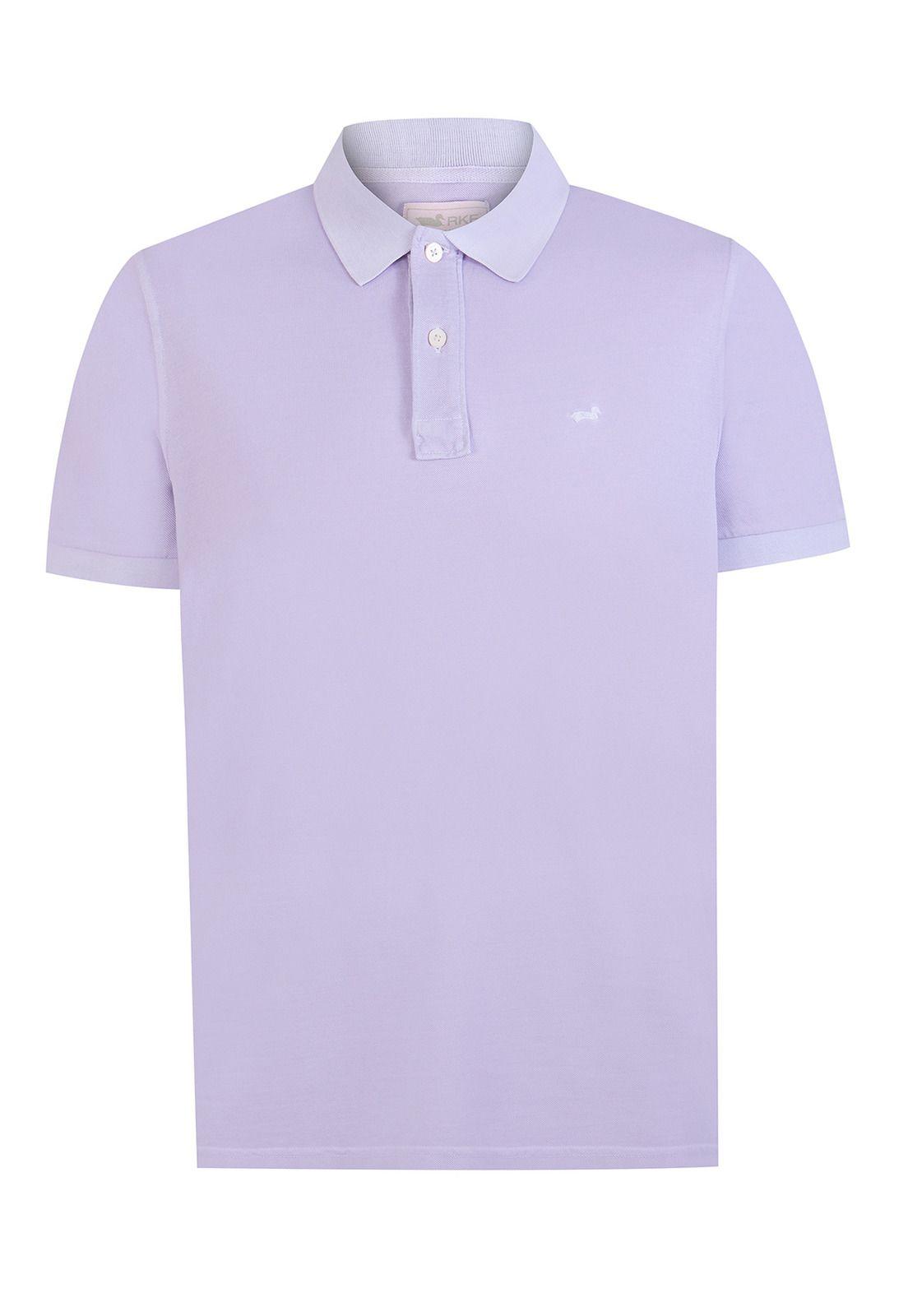 Polera Algodón Orgánico Lila Piquepro Hombre -0