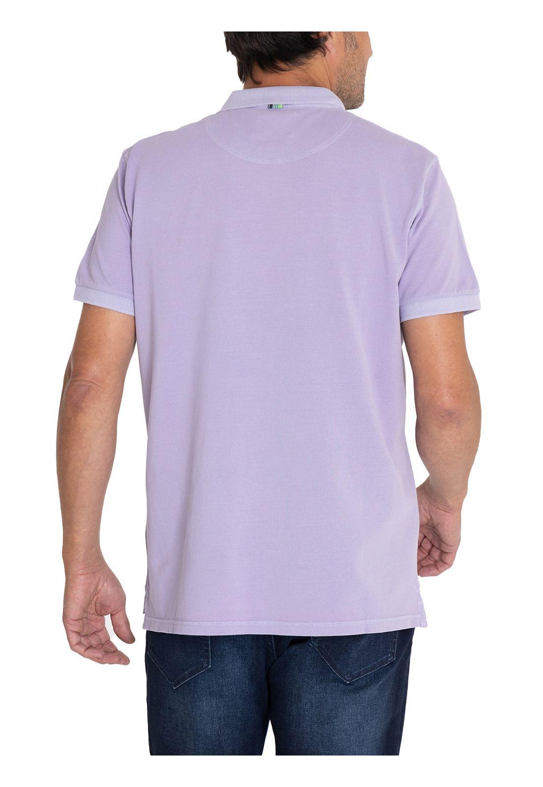 Polera Algodón Orgánico Lila Piquepro Hombre -7