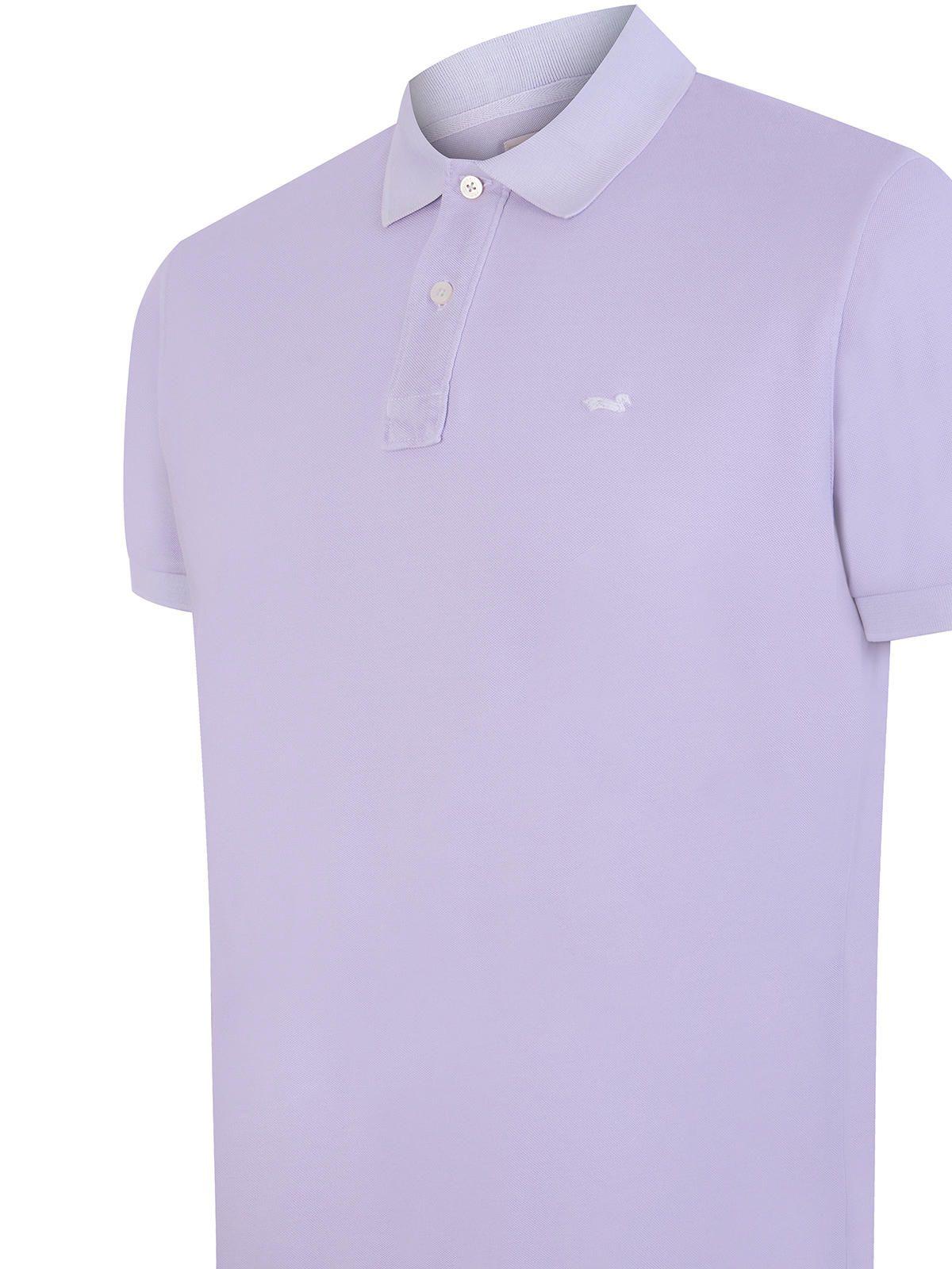 Polera Algodón Orgánico Lila Piquepro Hombre -3