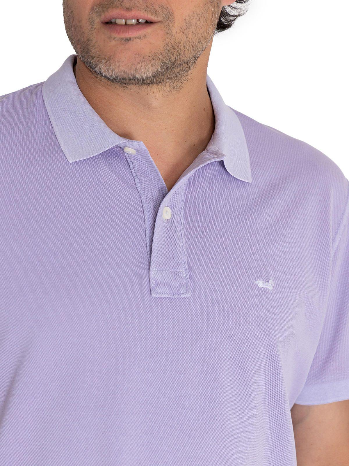 Polera Algodón Orgánico Lila Piquepro Hombre -5