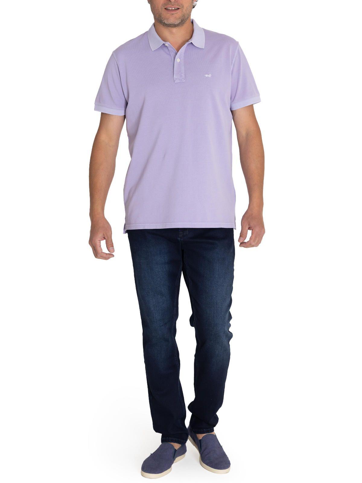 Polera Algodón Orgánico Lila Piquepro Hombre -8