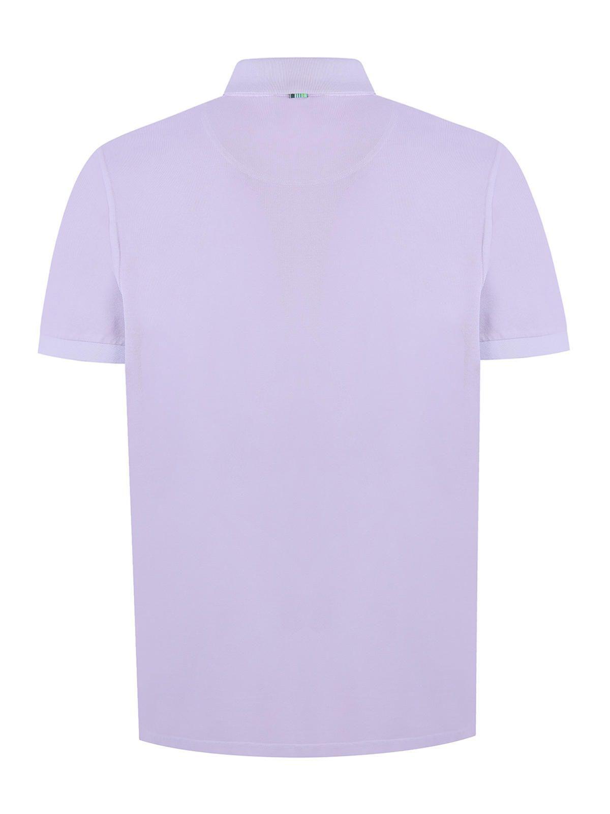 Polera Algodón Orgánico Lila Piquepro Hombre -1