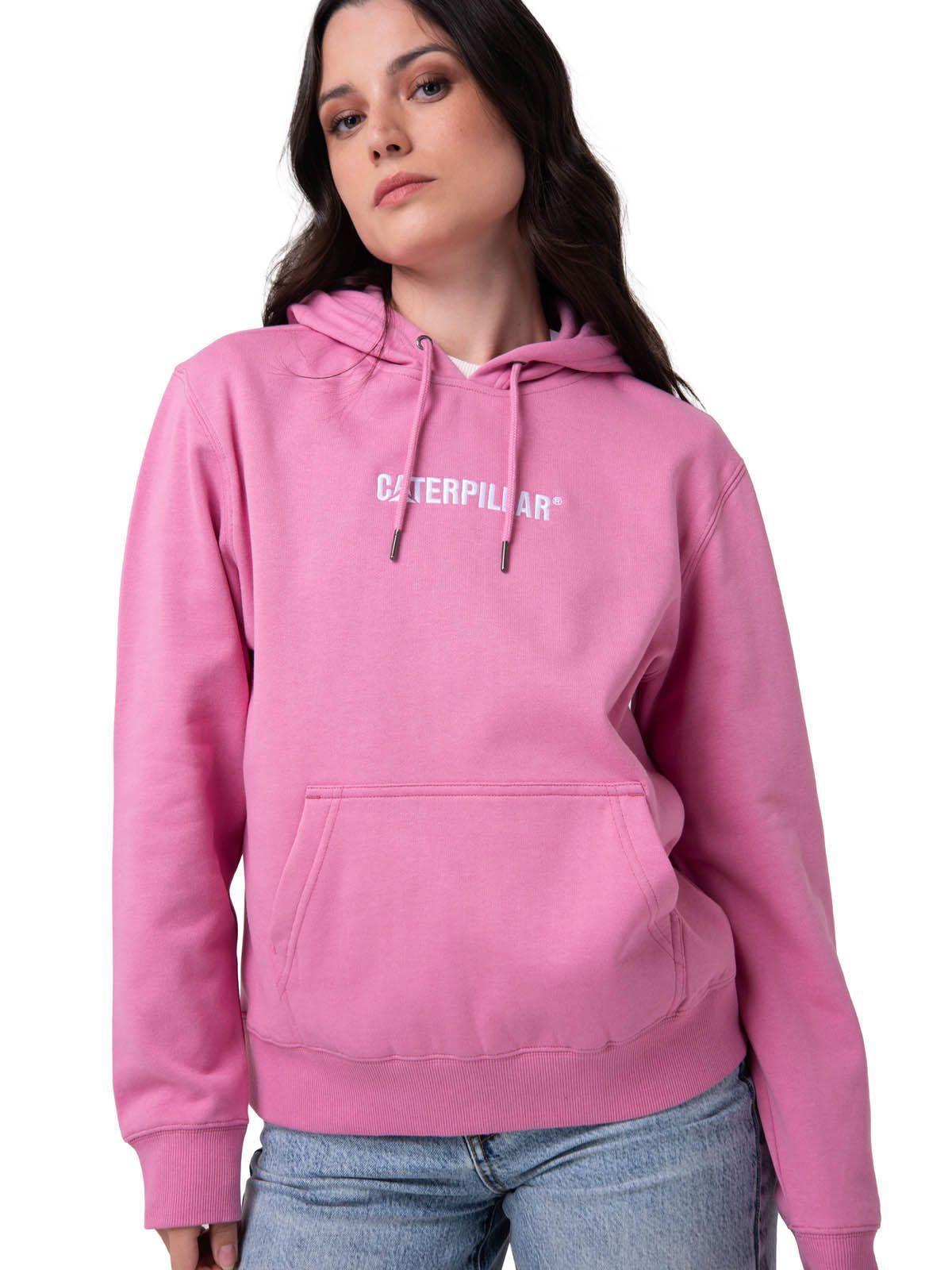 Polerón Mujer W Fleece Caterpillar Rosa-0