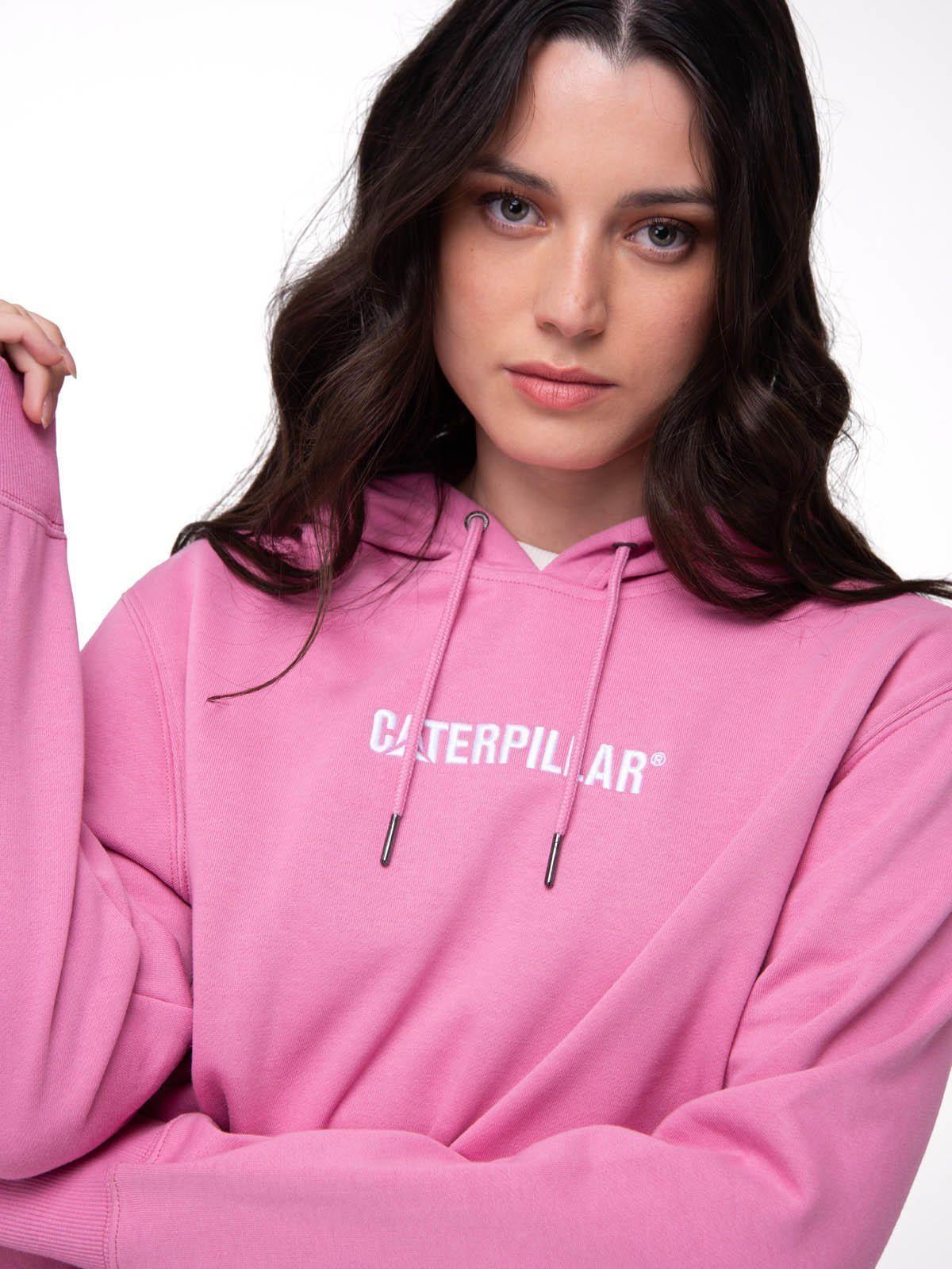 Polerón Mujer W Fleece Caterpillar Rosa-3