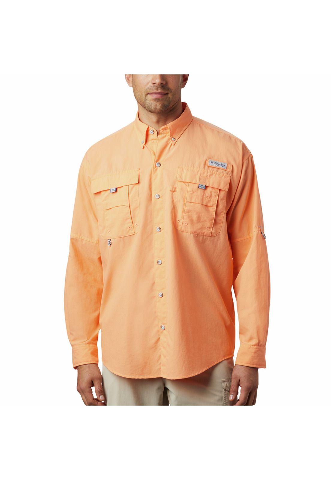 Camisa M/L Hombre Bahama Ii L/S Shirt Coral-0