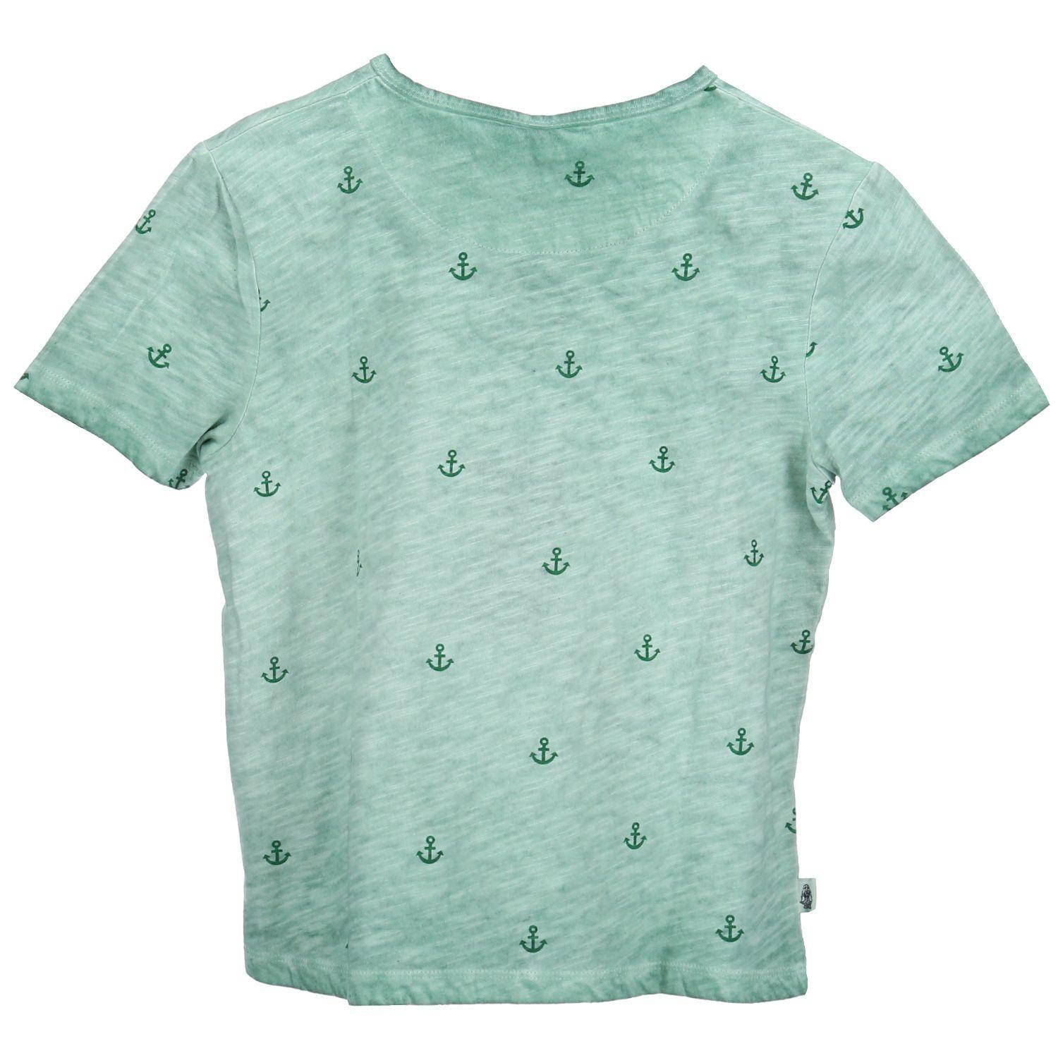 Polera Algodon Ancla Verde-1