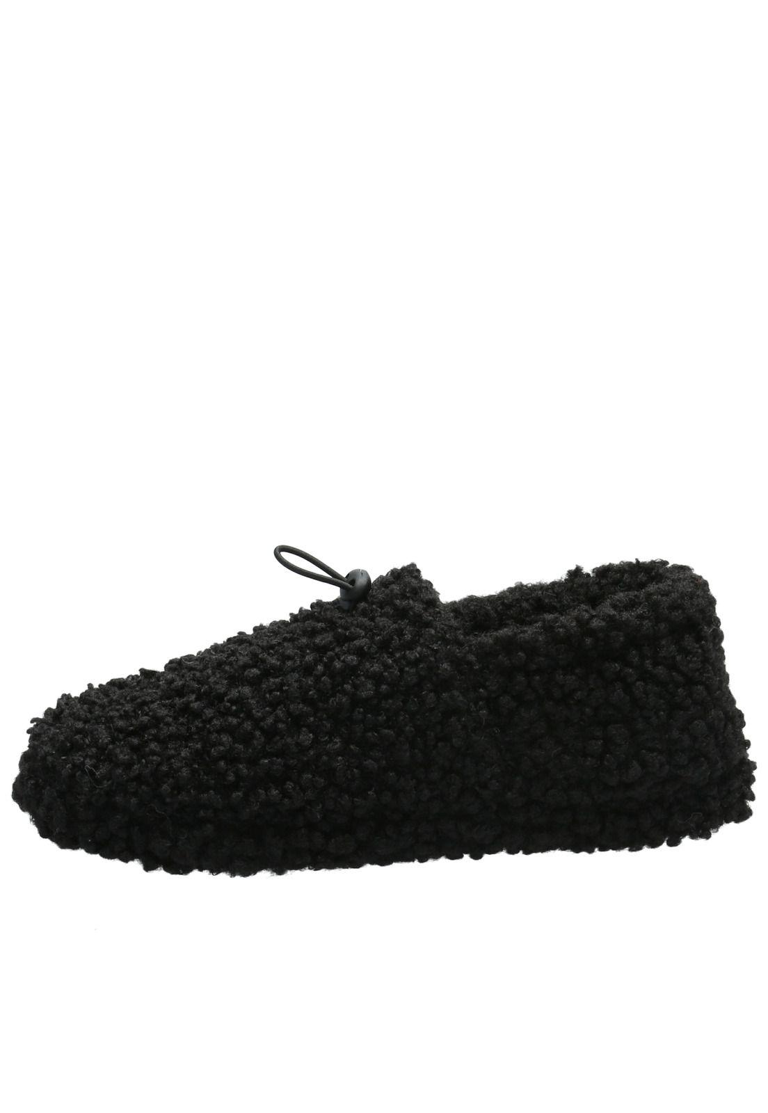 Pantufla Mujer Torino Negro-5