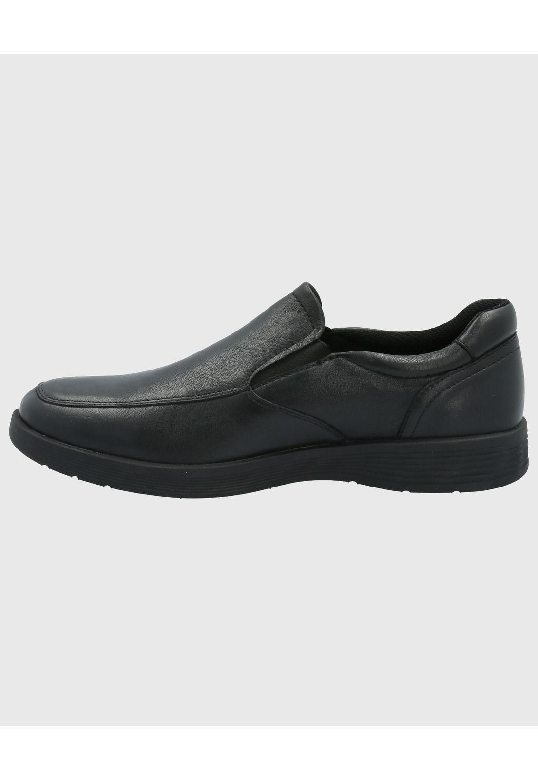 Slip On Cuero Hombre Spinal Urban Negro-5
