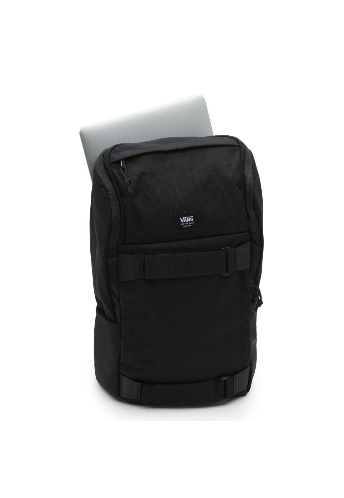 Mochila Hombre Obstacle Skatepack Black Ripstop-2