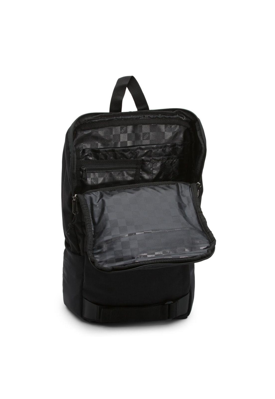 Mochila Hombre Obstacle Skatepack Black Ripstop-3