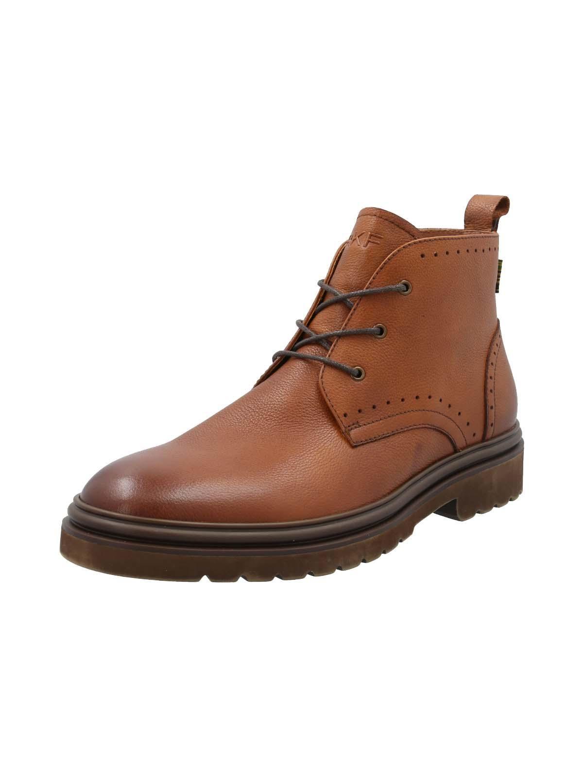 Botín Cuero Hombre Altron II Café-4