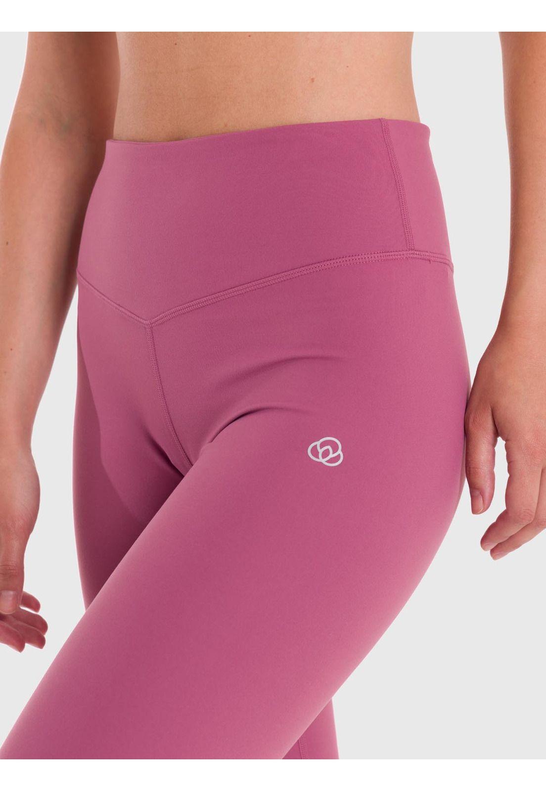 Calza Mujer Hr Long Legg Gala Rosada-5