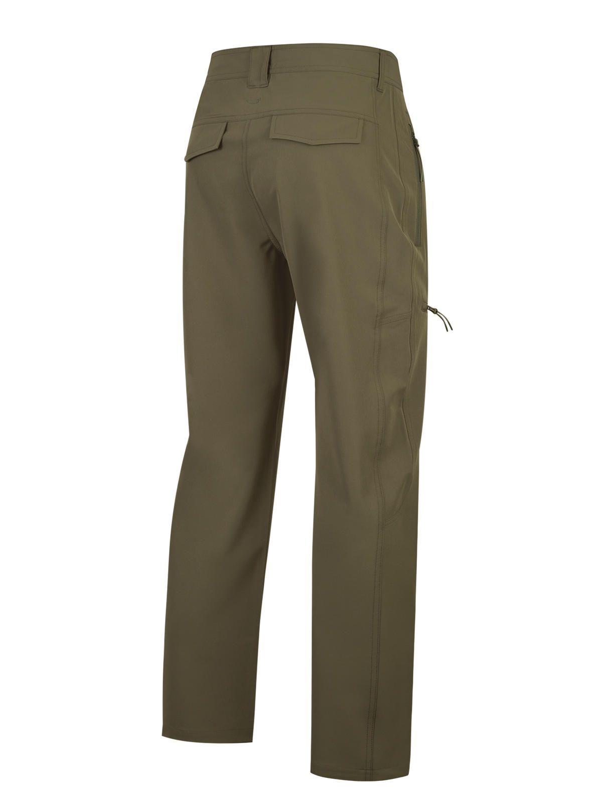 Pantalón Fibras Recicladas Hombre Hike Verde-1
