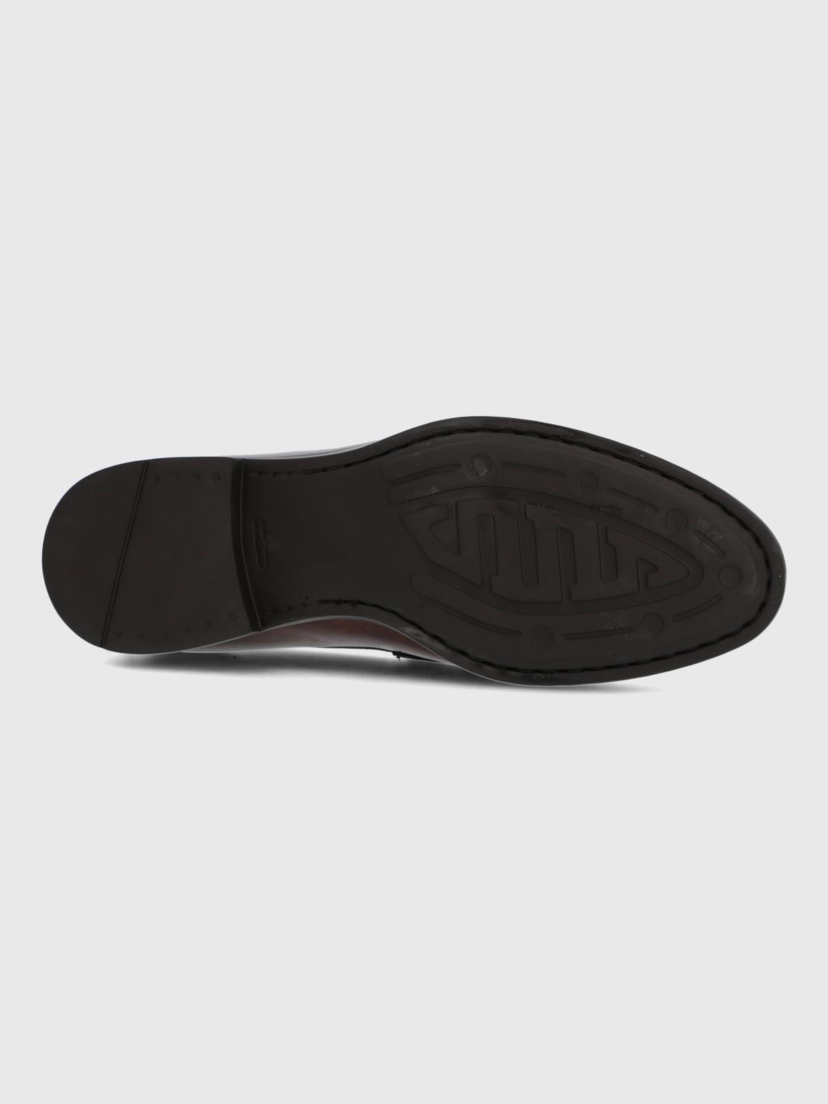 Mocasin Italiano Hombre Cuero Ulivo Café-7