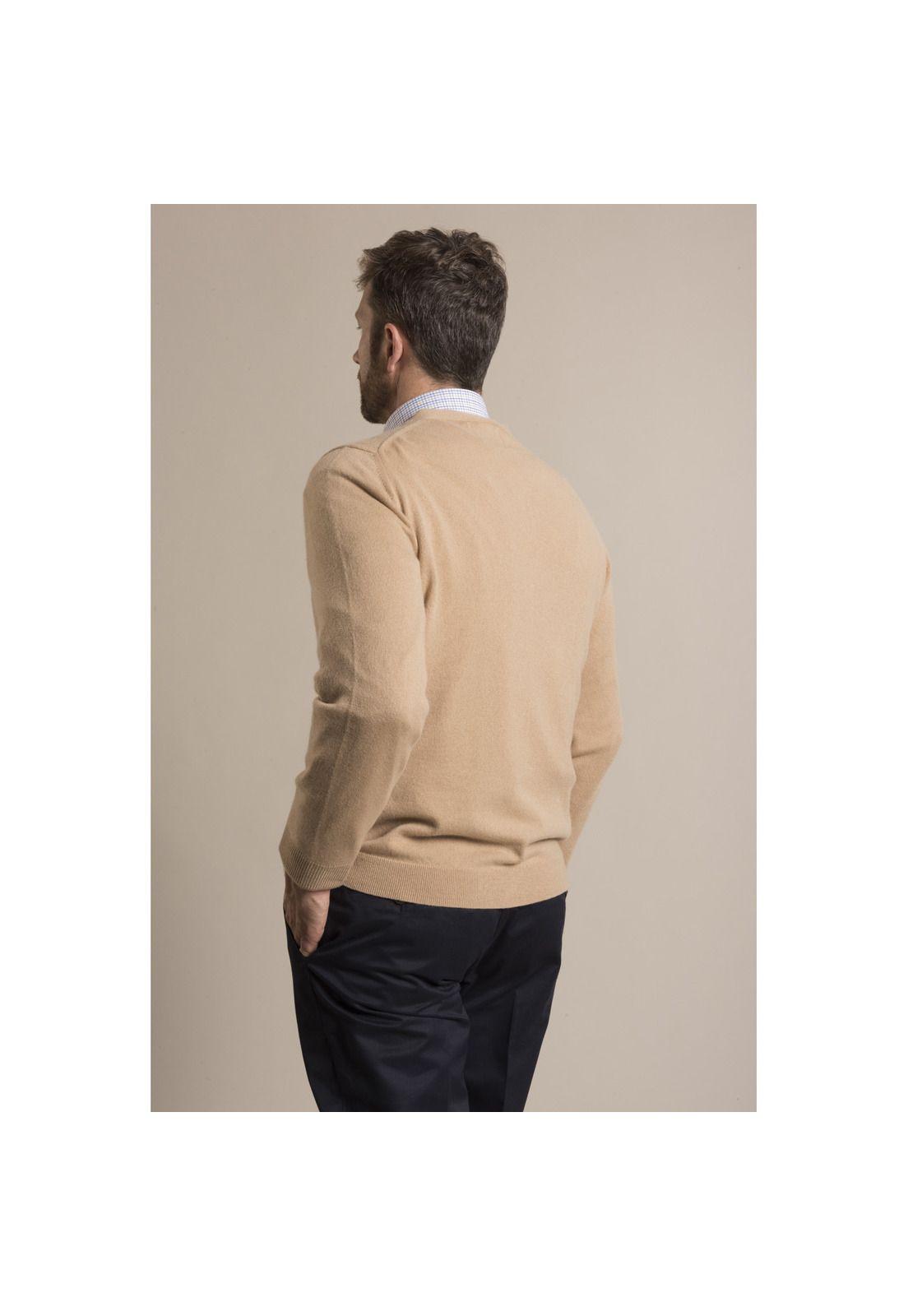 Cardigan Cashmere Rockford Camel-3