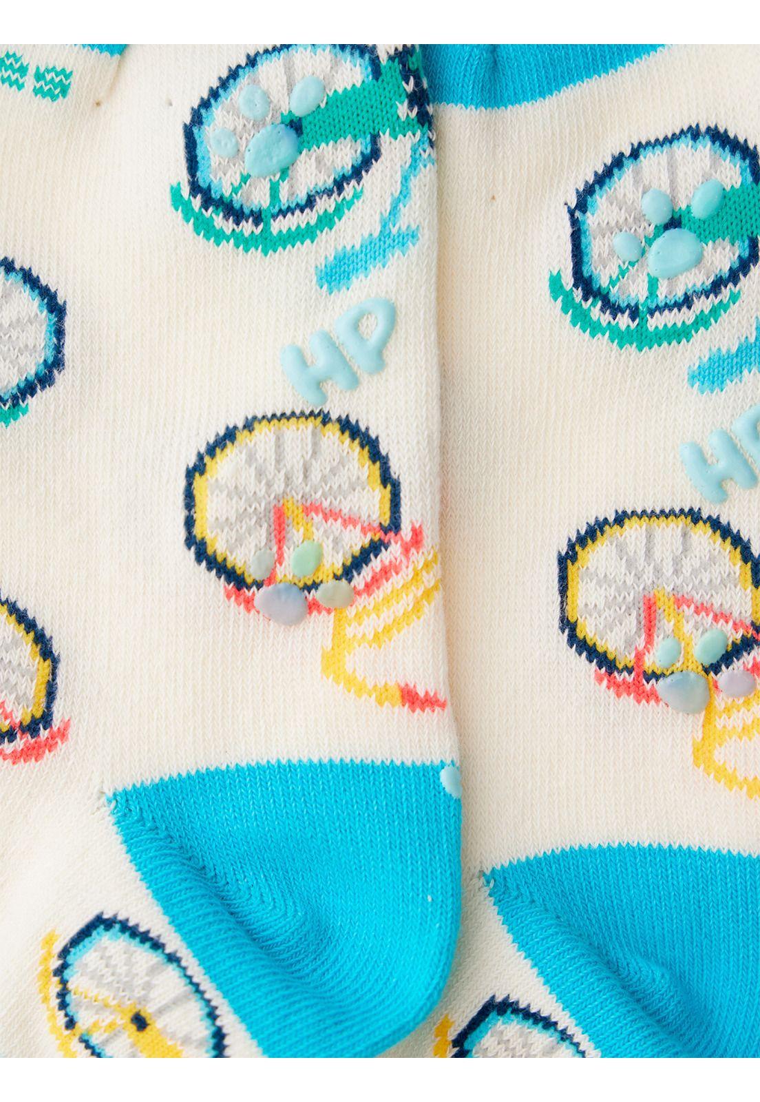 Calcetin Crema PeBike Niño-1