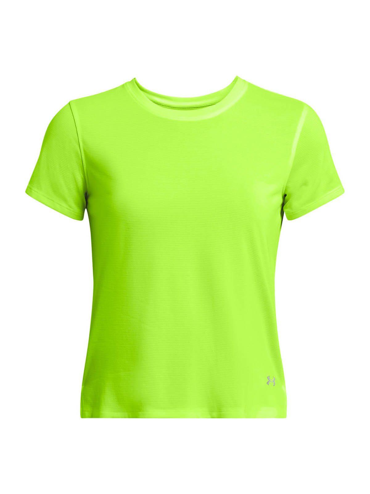 Polera Manga Corta Running  Mujer Launch Amarillo 
-0