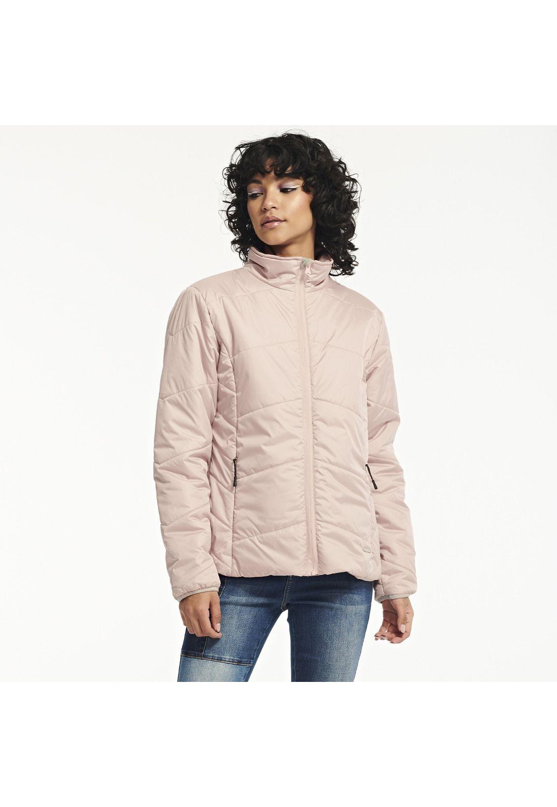 Parka Mujer W Foundation Insulat Rosado-1