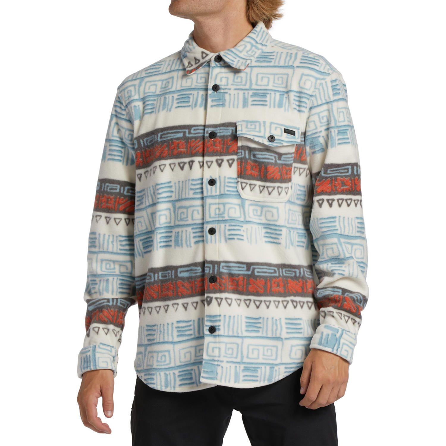 Camisa M/L Hombre Furnace Flannel Beige-0