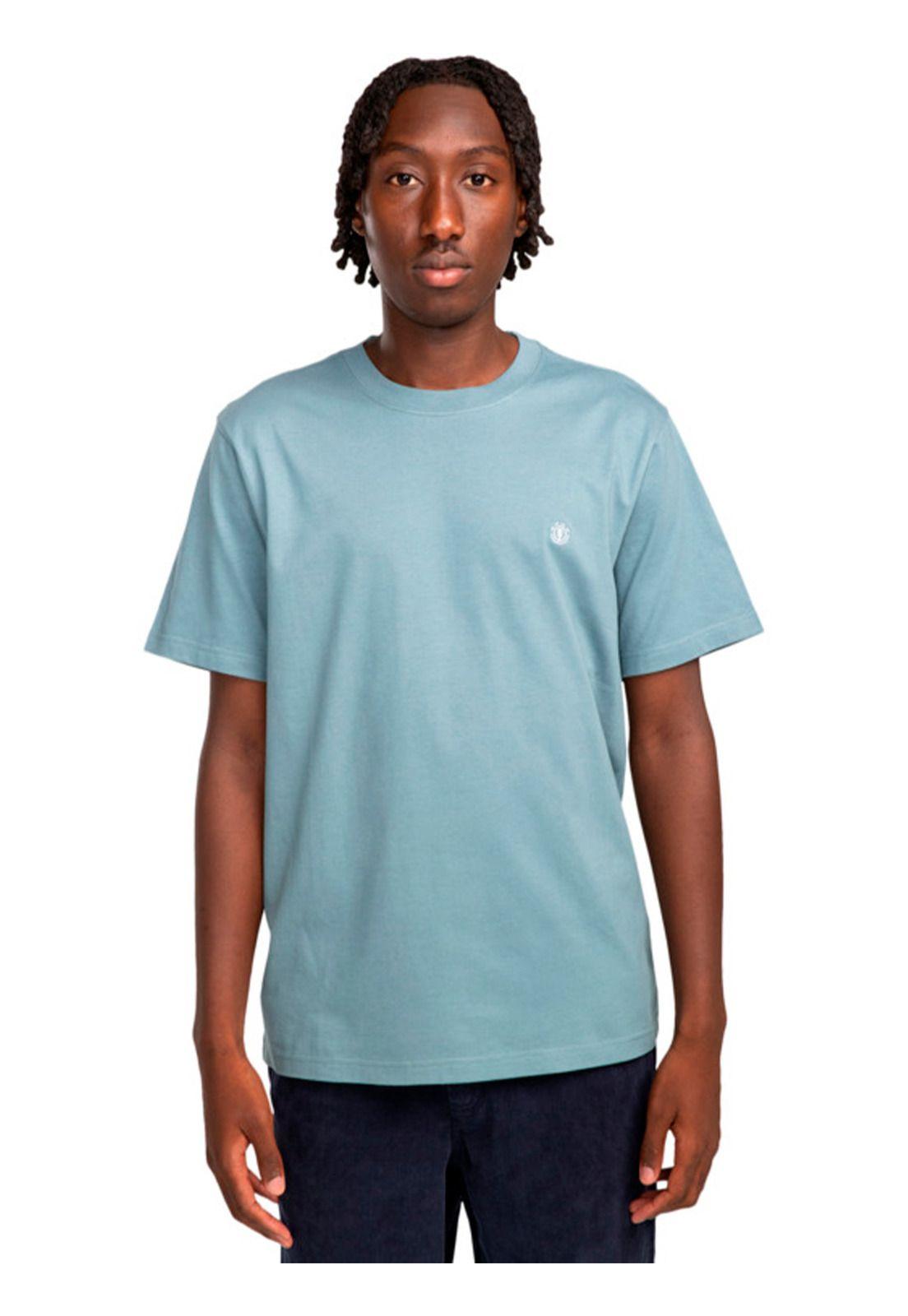 Polera Manga Corta Hombre Crail Celeste-1