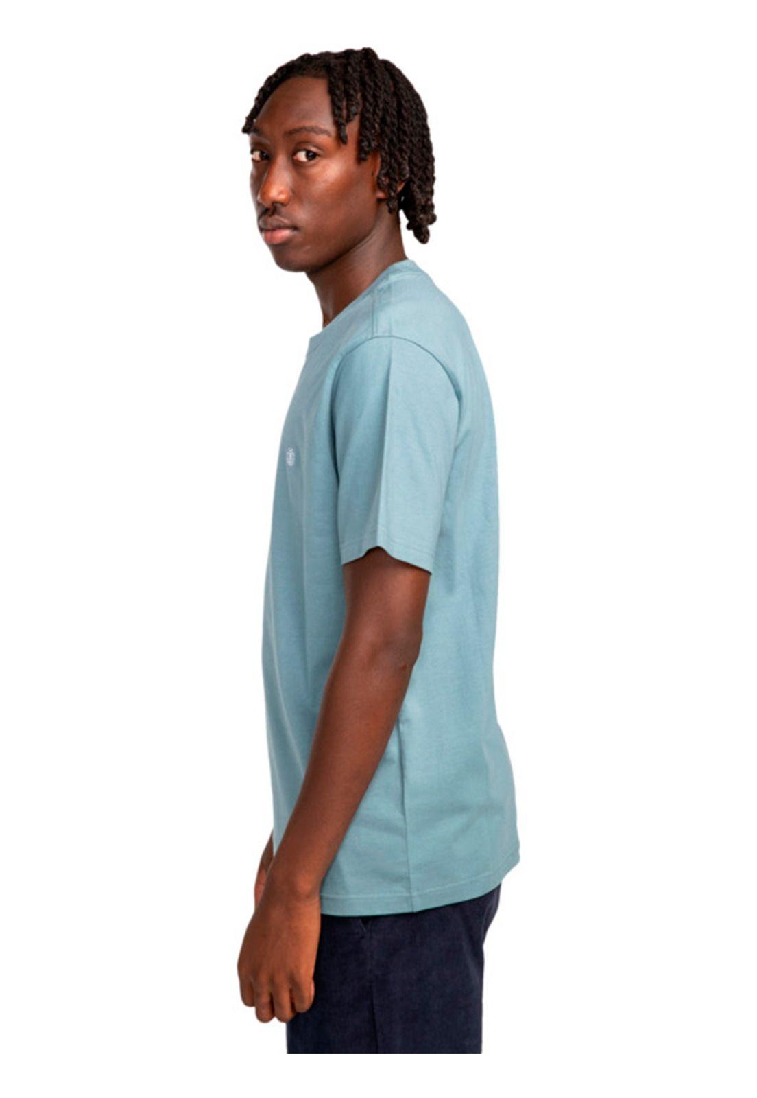 Polera Manga Corta Hombre Crail Celeste-3