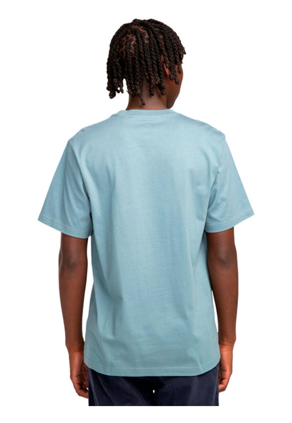 Polera Manga Corta Hombre Crail Celeste-6