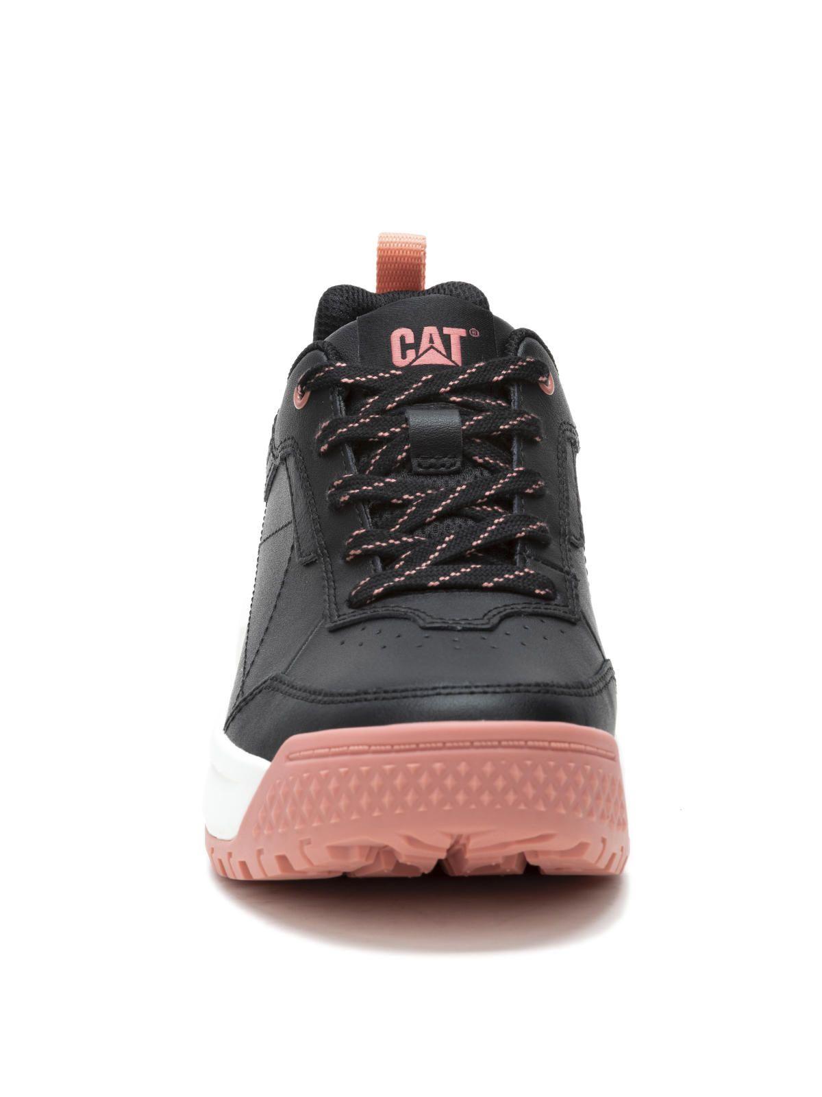 Zapatilla Cuero Mujer Flame Negro-4