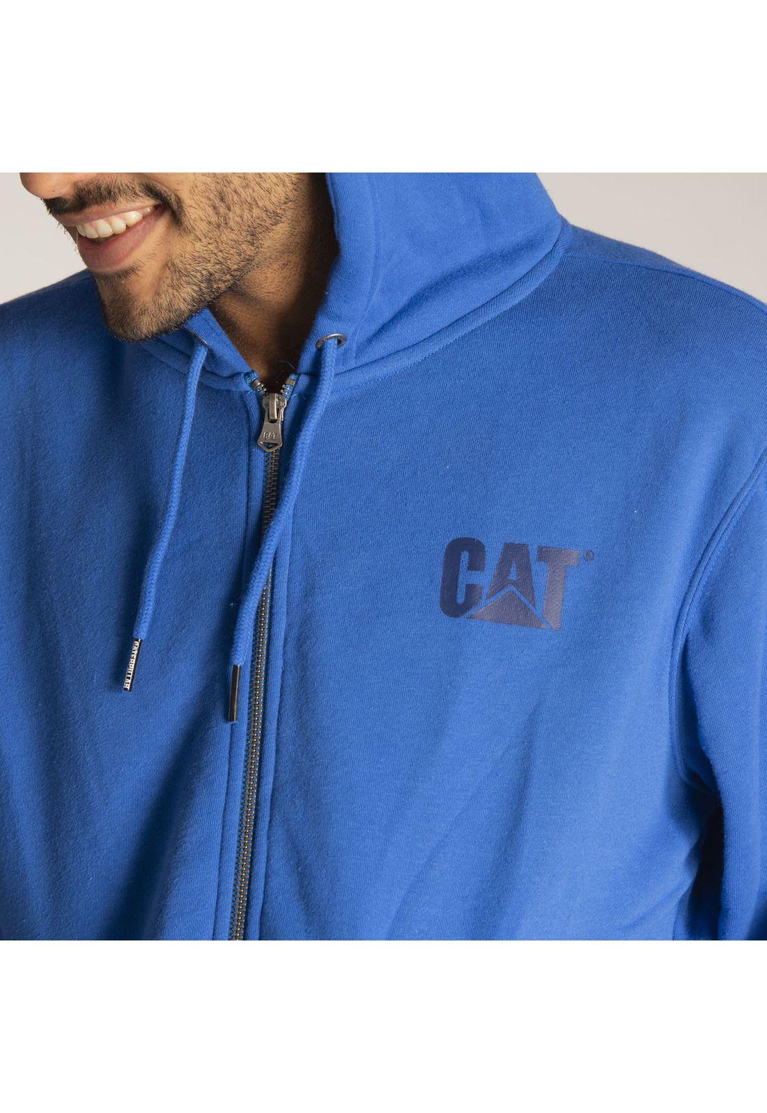 Polerón Hombre Foundation Fz Dm Hoo Azul-4