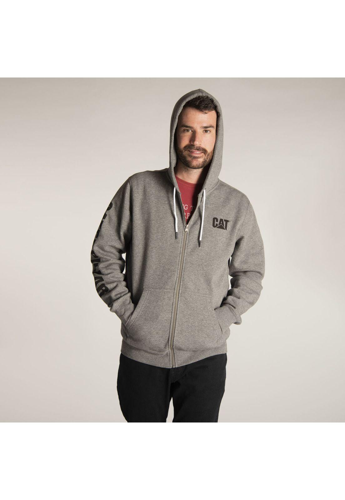 Polerón Hombre Foundation Fz Dm Hoo Azul-6