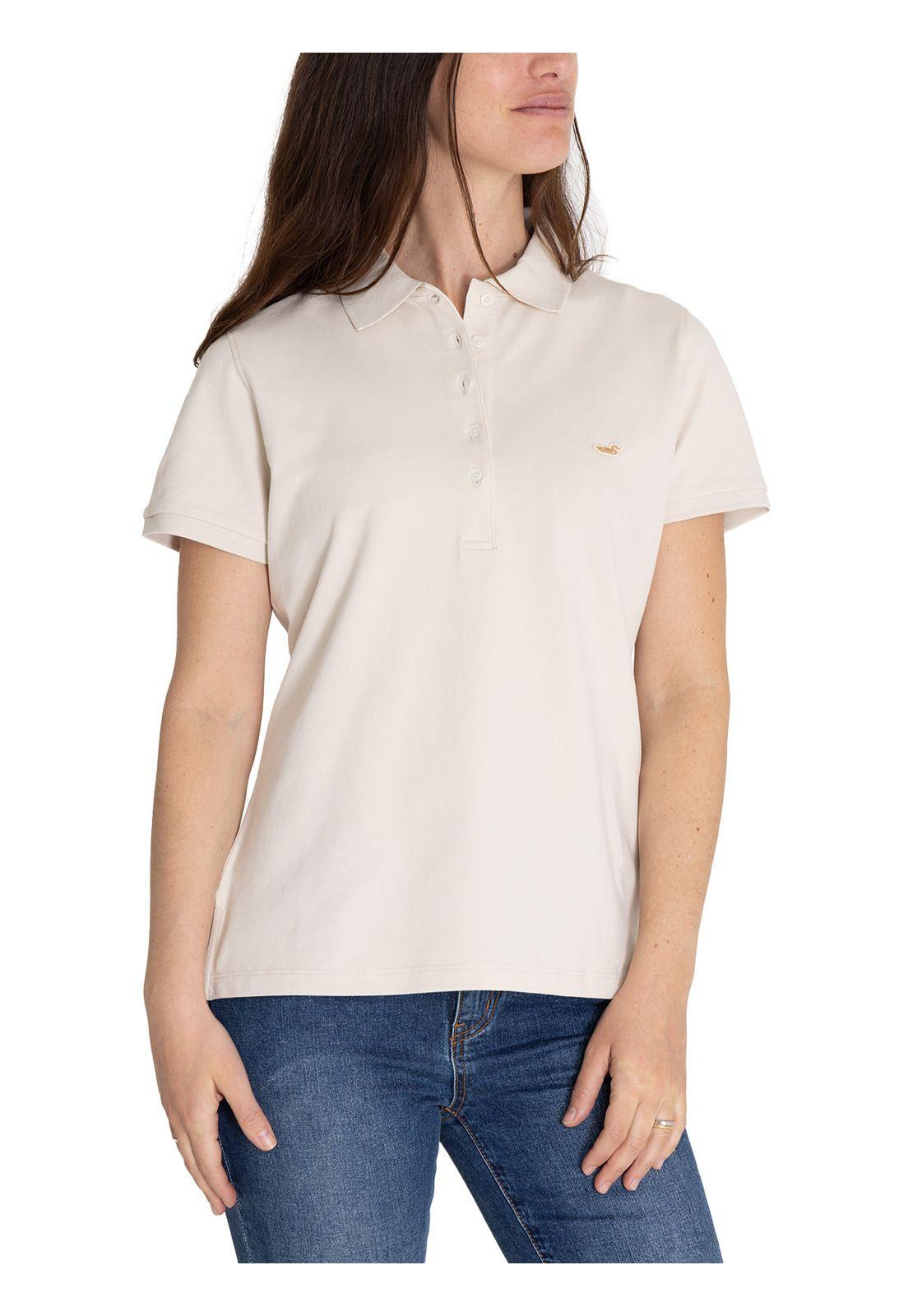 Polera Algodón Orgánico Beige Sandie Mujer -4