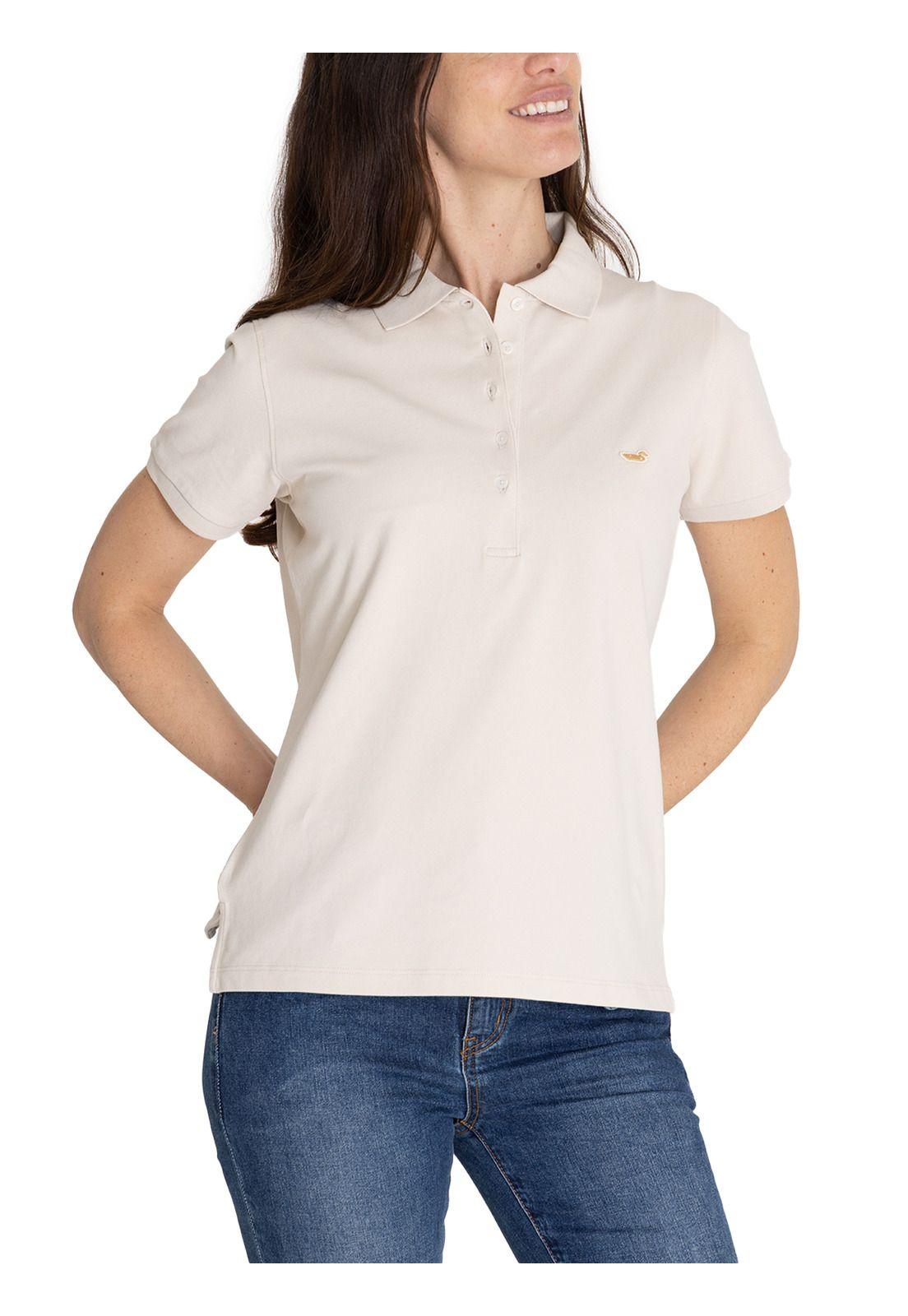 Polera Algodón Orgánico Beige Sandie Mujer -6