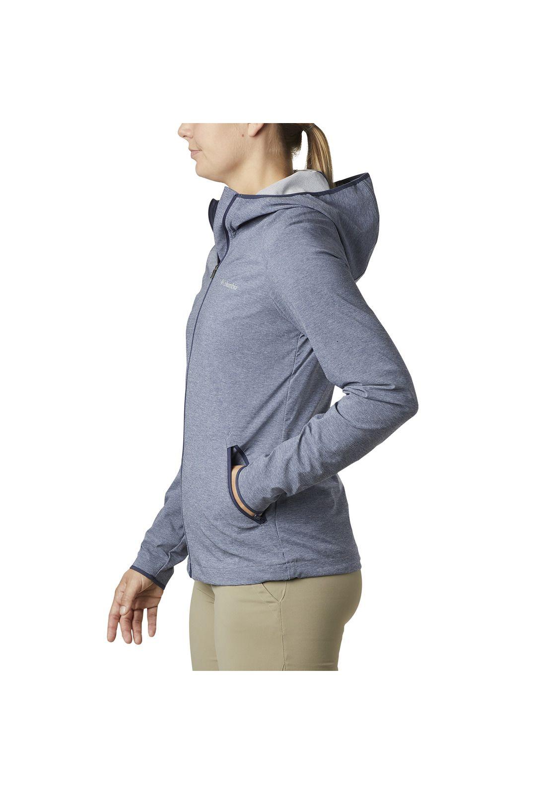 Poleron Mujer Heather Canyon Azul-3