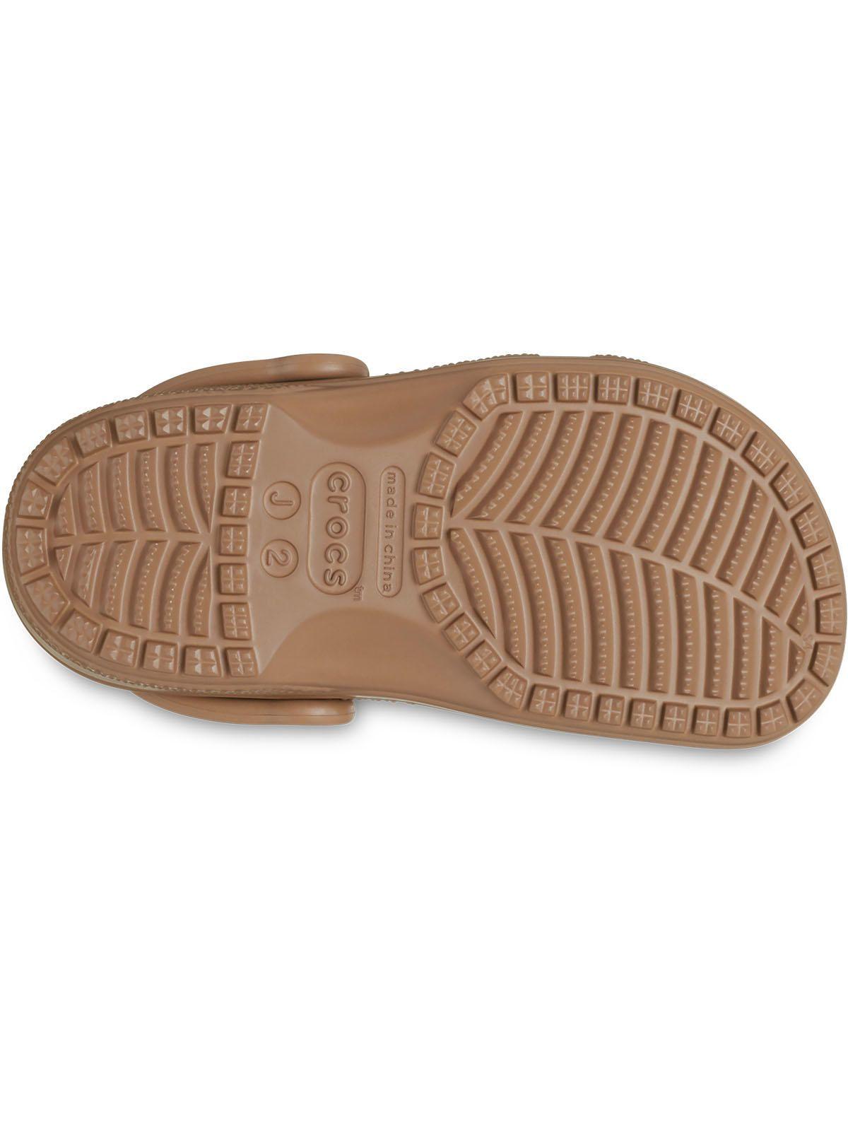 Zueco Crocs Niño Classic Clog Café-5