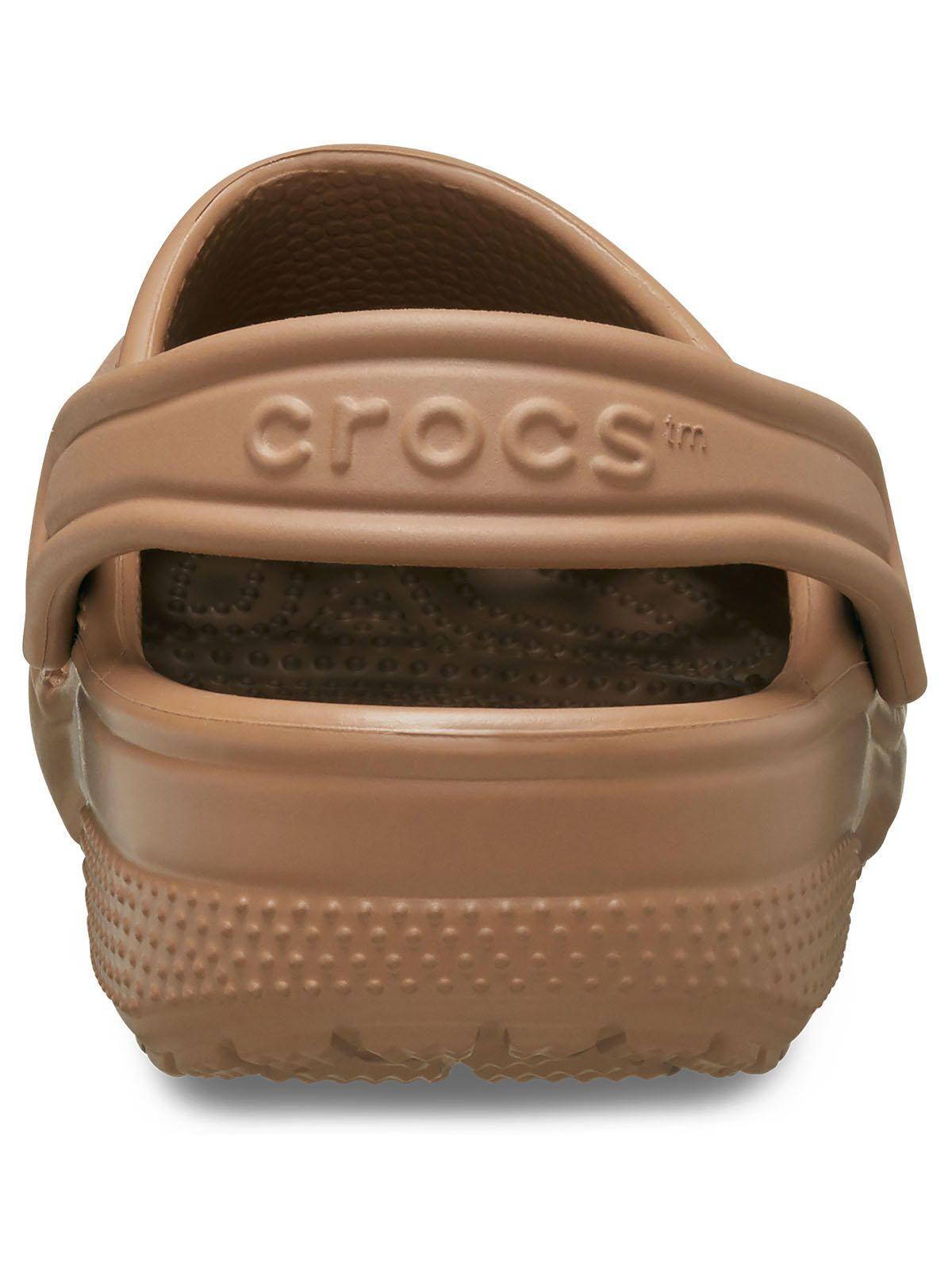 Zueco Crocs Niño Classic Clog Café-7