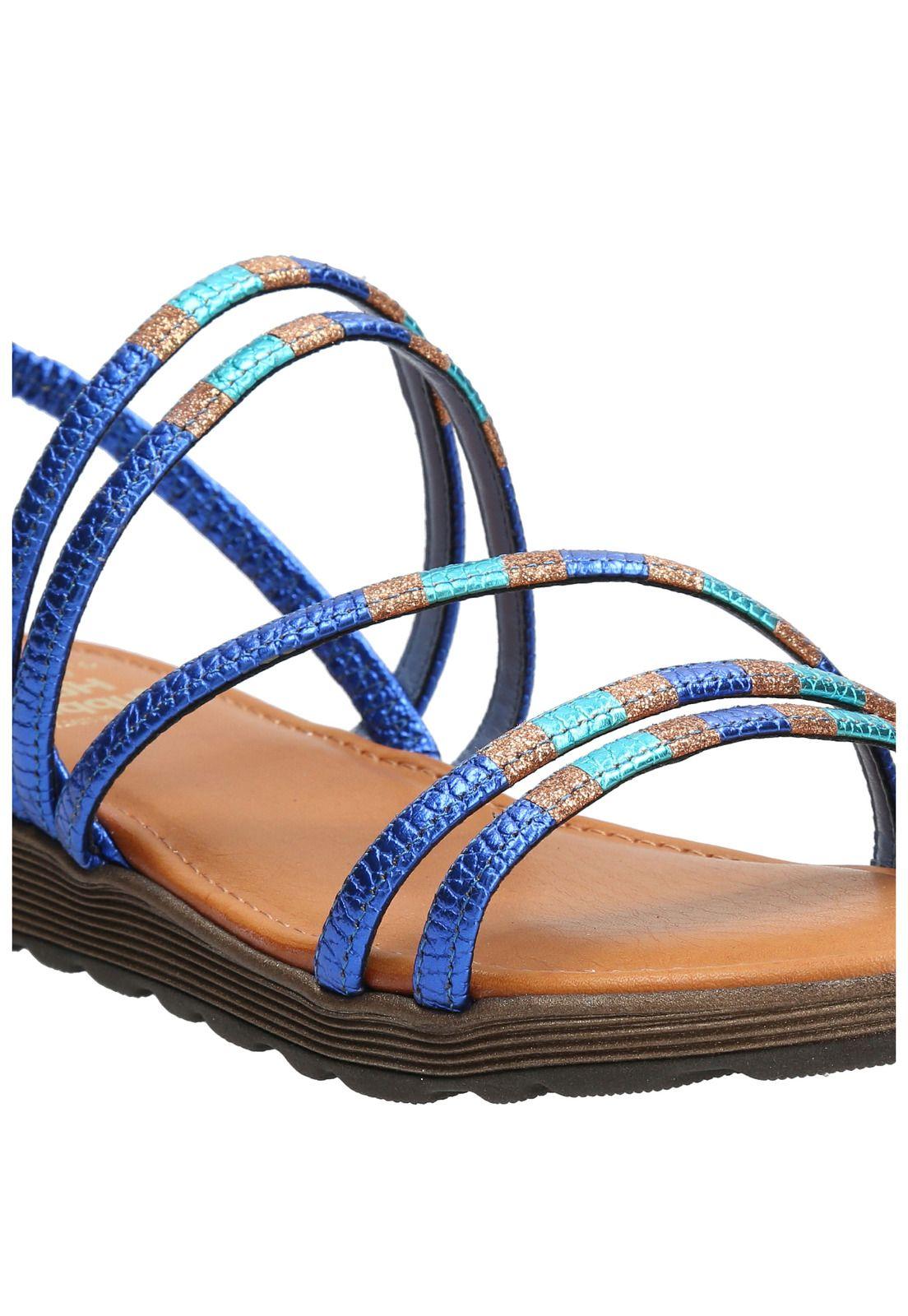 Sandalia Mujer Stella Azul-7