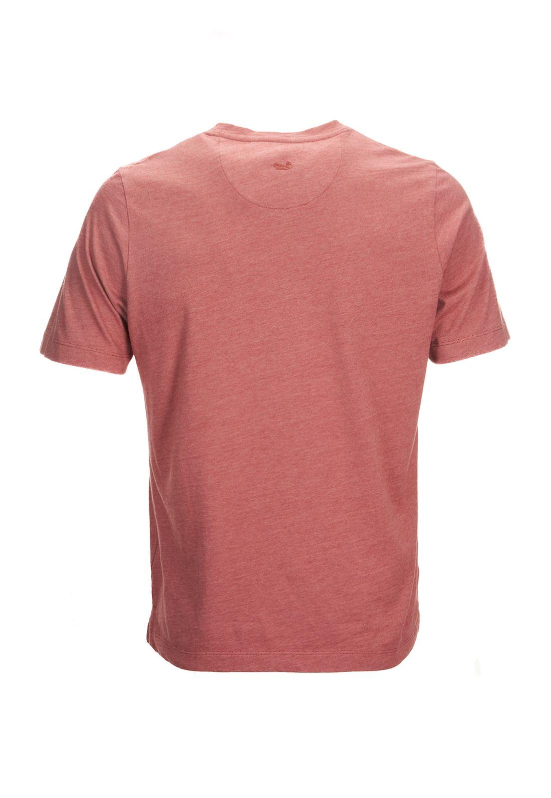 Polera M/C Hombre Stripe Rosado-1