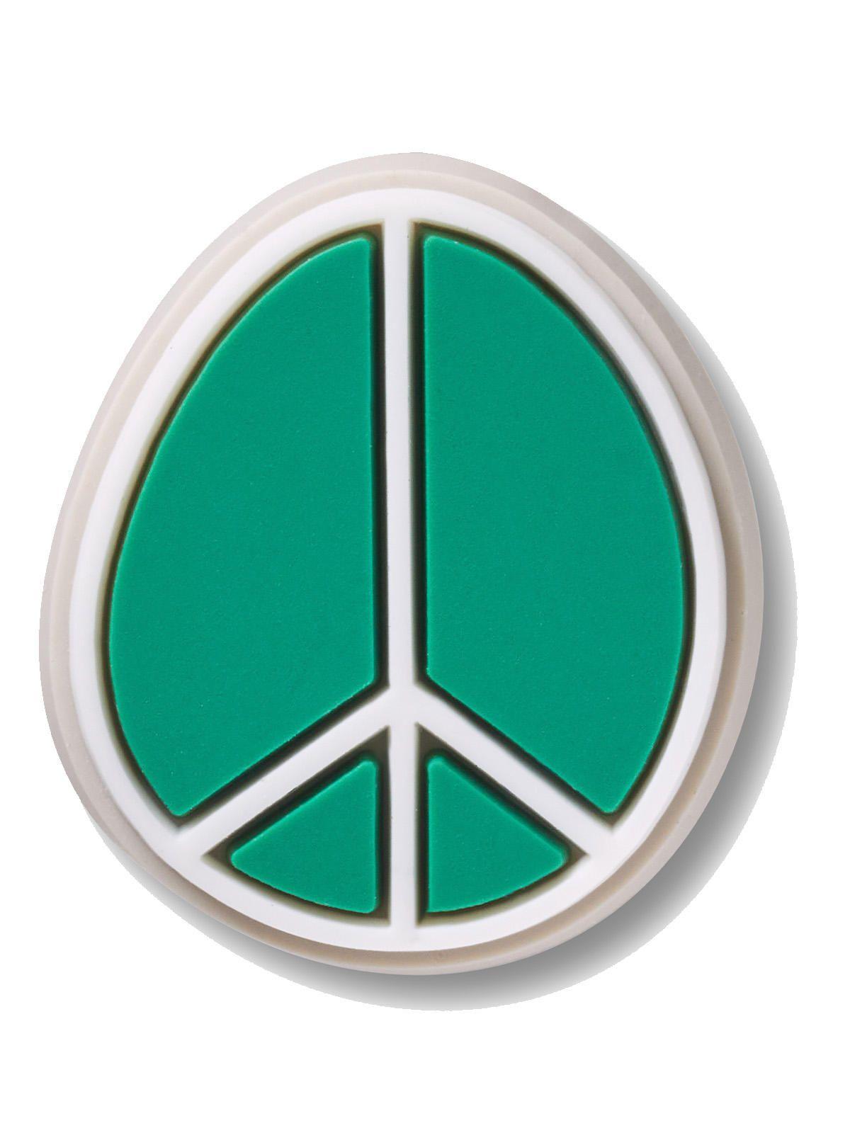 Jibbitz Crocs Símbolo Paz y Amor Verde-0