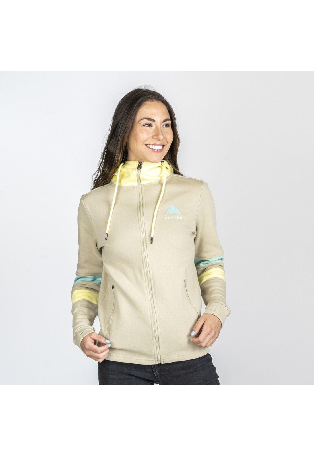 Polerón Mujer Hixon Gris-0