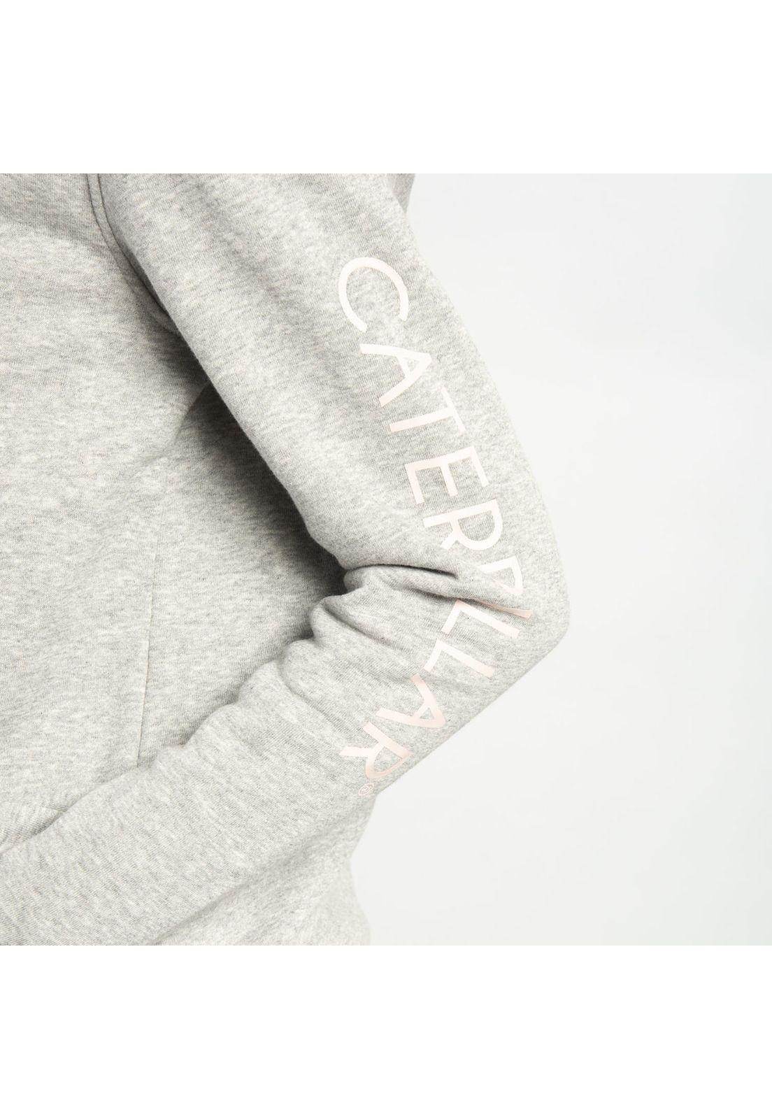 Polerón Mujer W Fdtn Logo Fz Hoody Gris-6