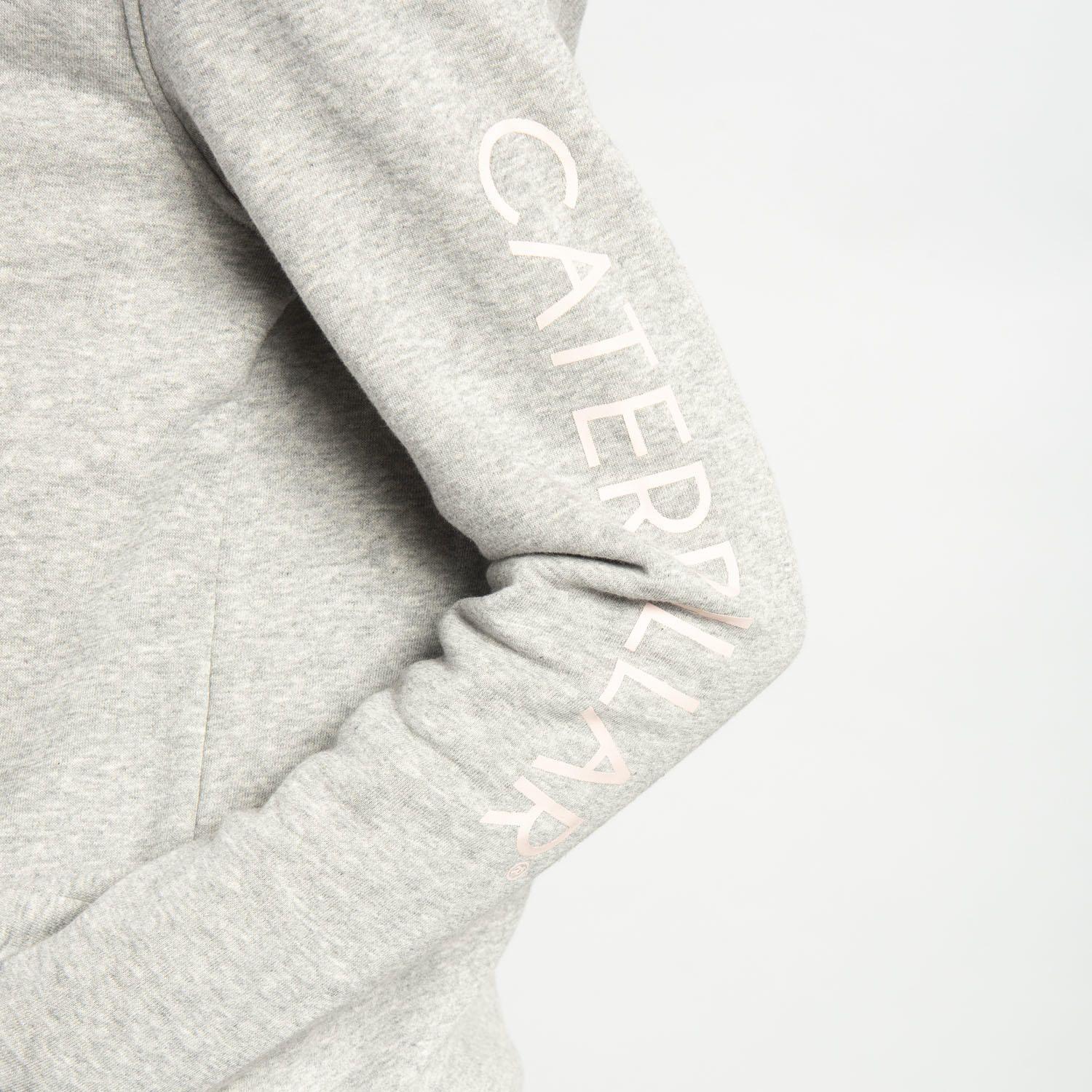 Polerón Mujer W Fdtn Logo Fz Hoody Gris-6
