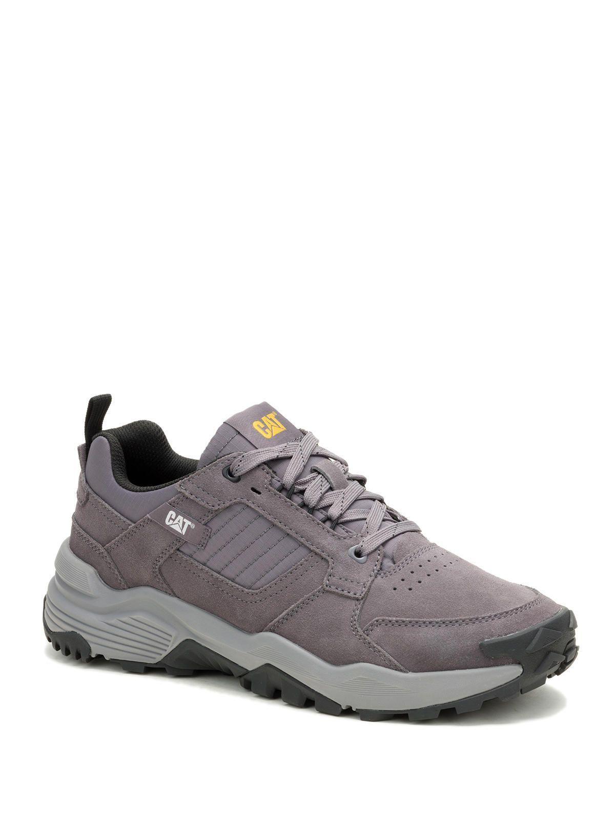 Zapatilla C/Caña Cuero Hombre Grapple Suede Gris-0