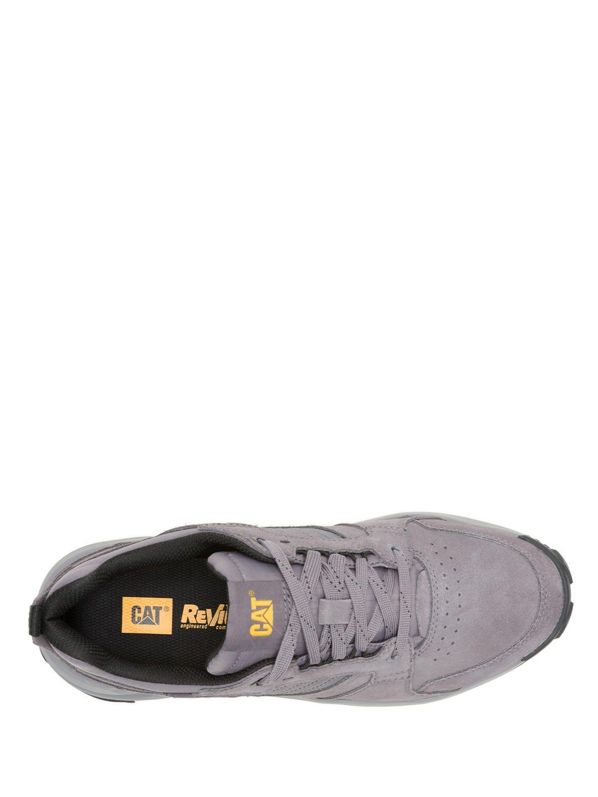 Zapatilla C/Caña Cuero Hombre Grapple Suede Gris-6