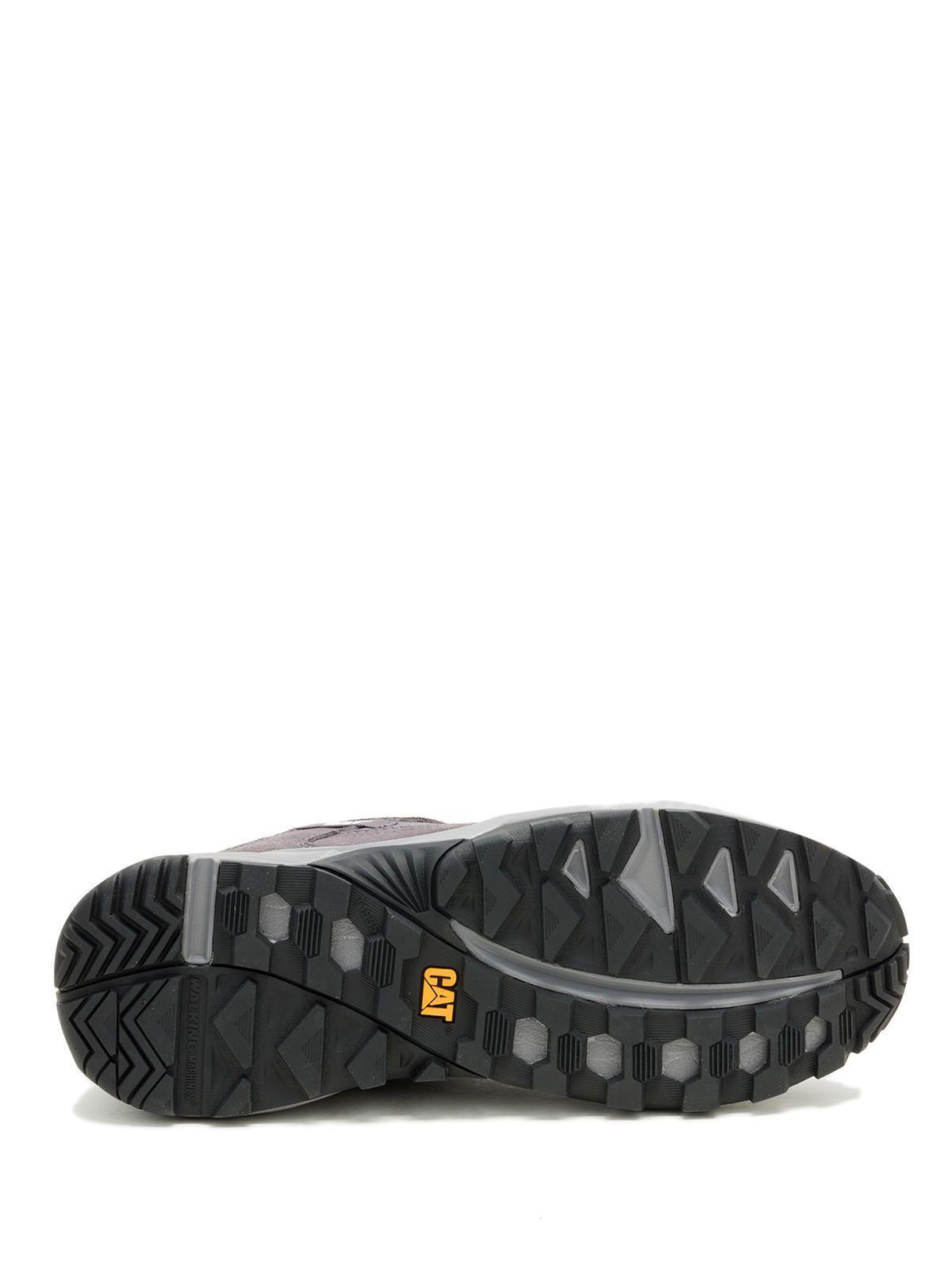 Zapatilla C/Caña Cuero Hombre Grapple Suede Gris-7