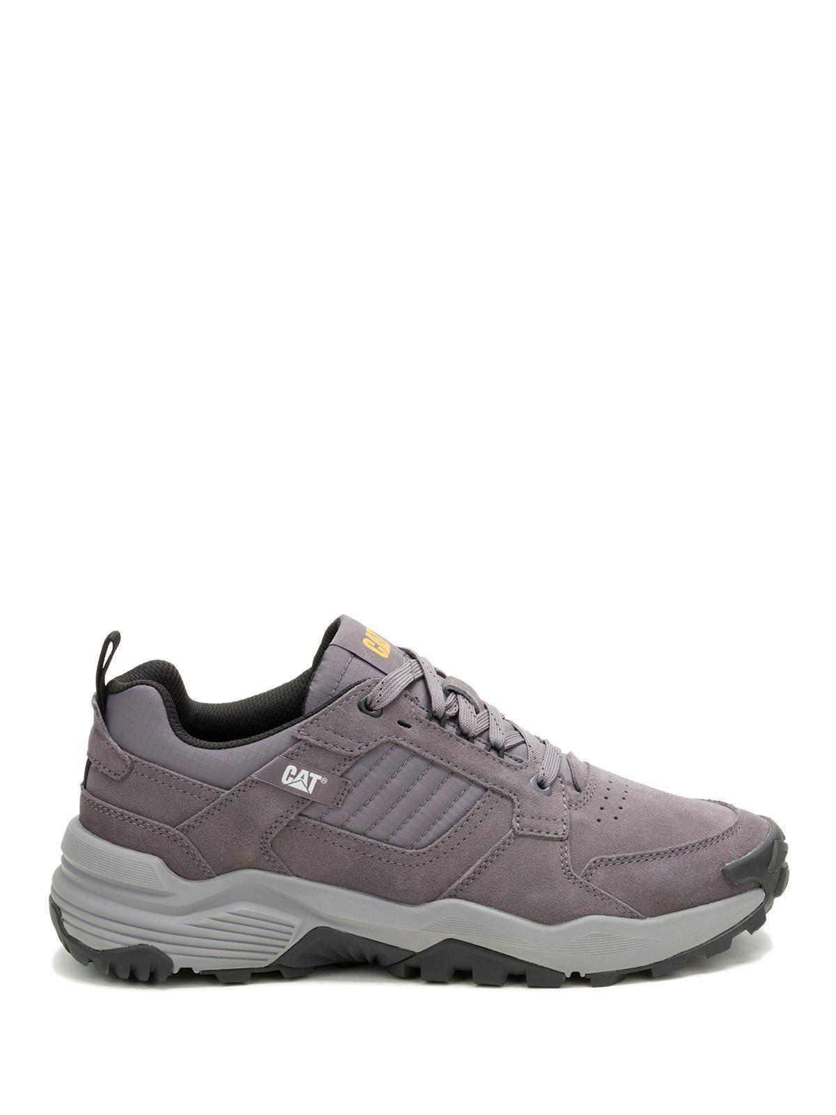 Zapatilla C/Caña Cuero Hombre Grapple Suede Gris-1