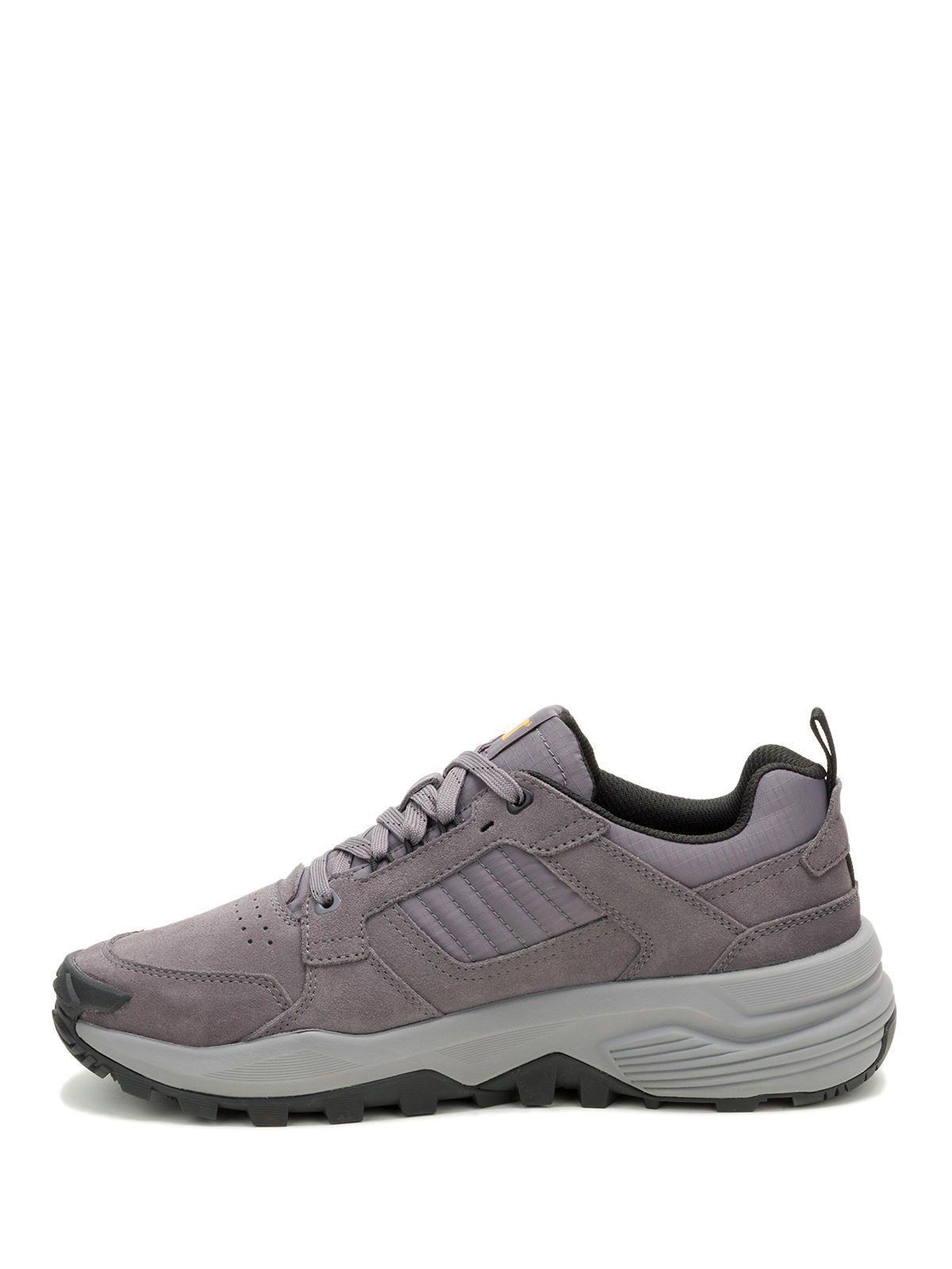 Zapatilla C/Caña Cuero Hombre Grapple Suede Gris-3