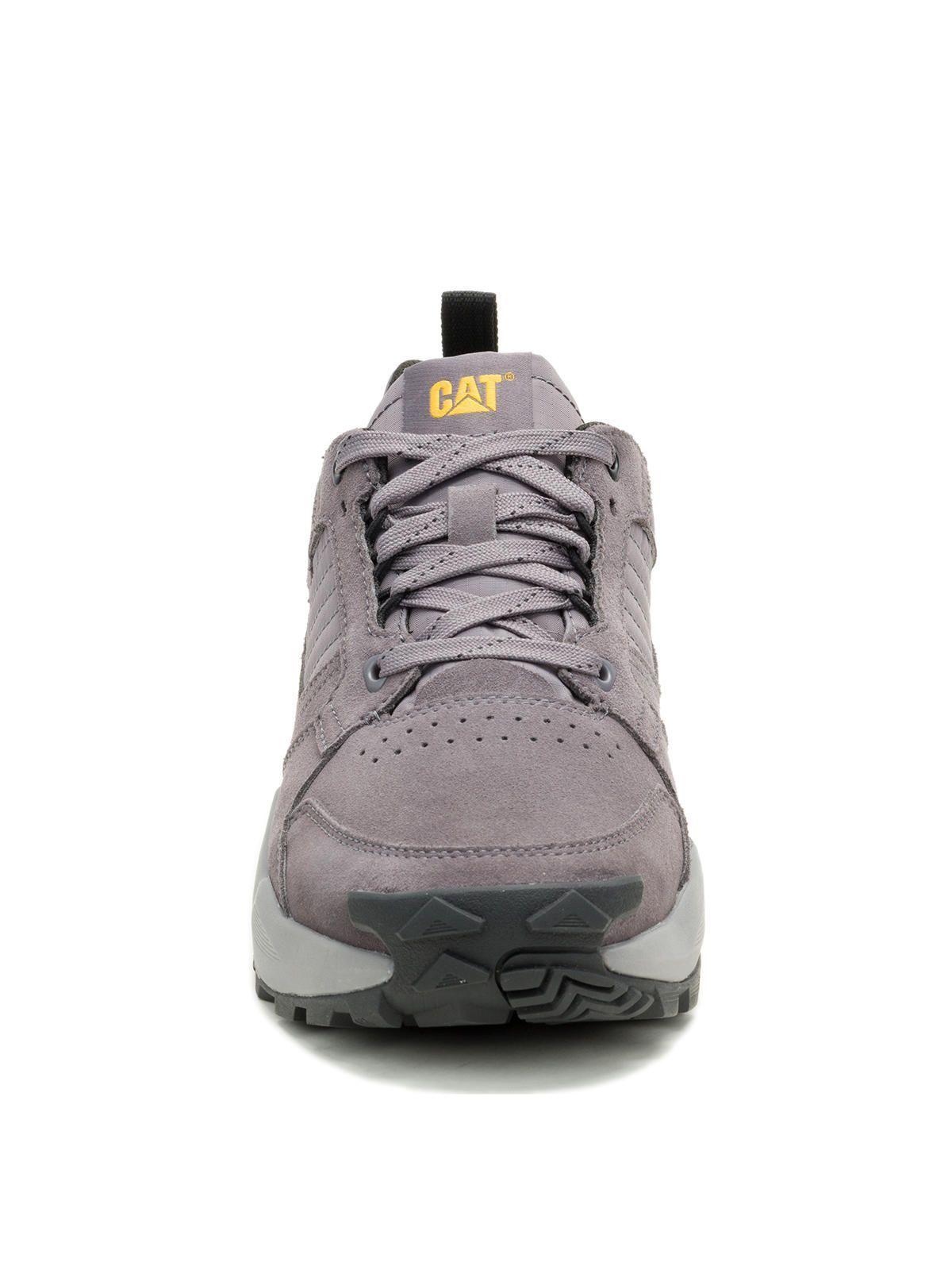 Zapatilla C/Caña Cuero Hombre Grapple Suede Gris-4