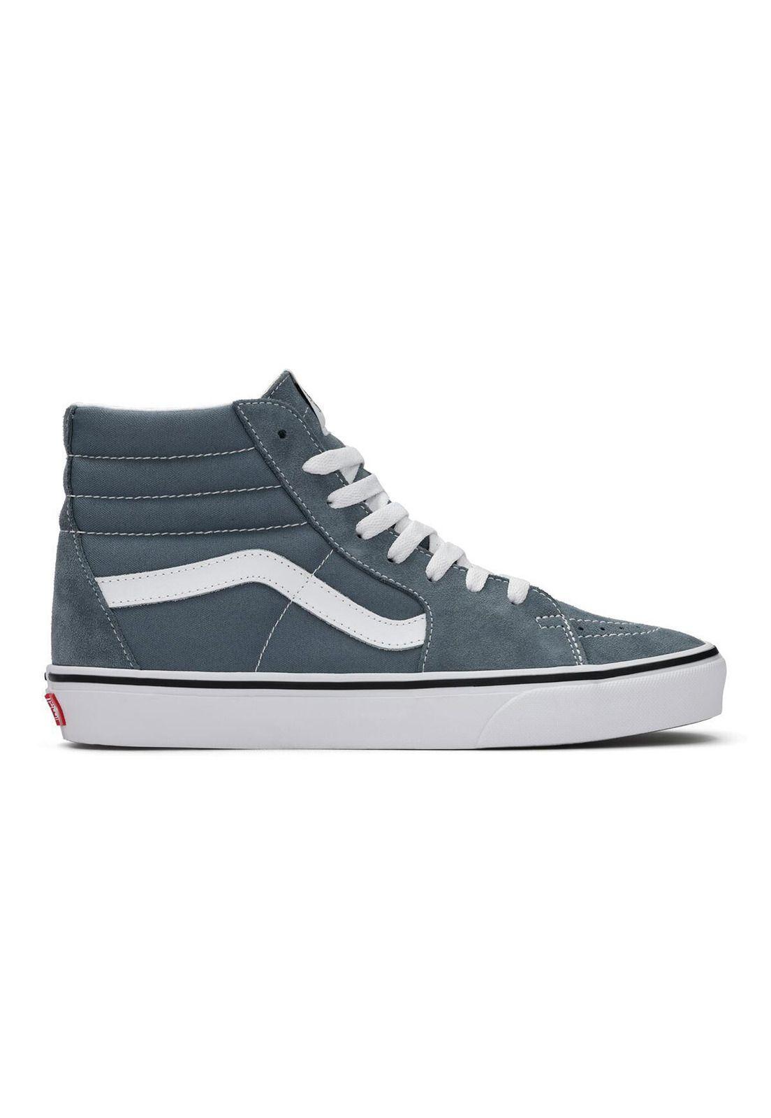 Zapatilla C/Caña Unisex Sk8-Hi Celeste-0